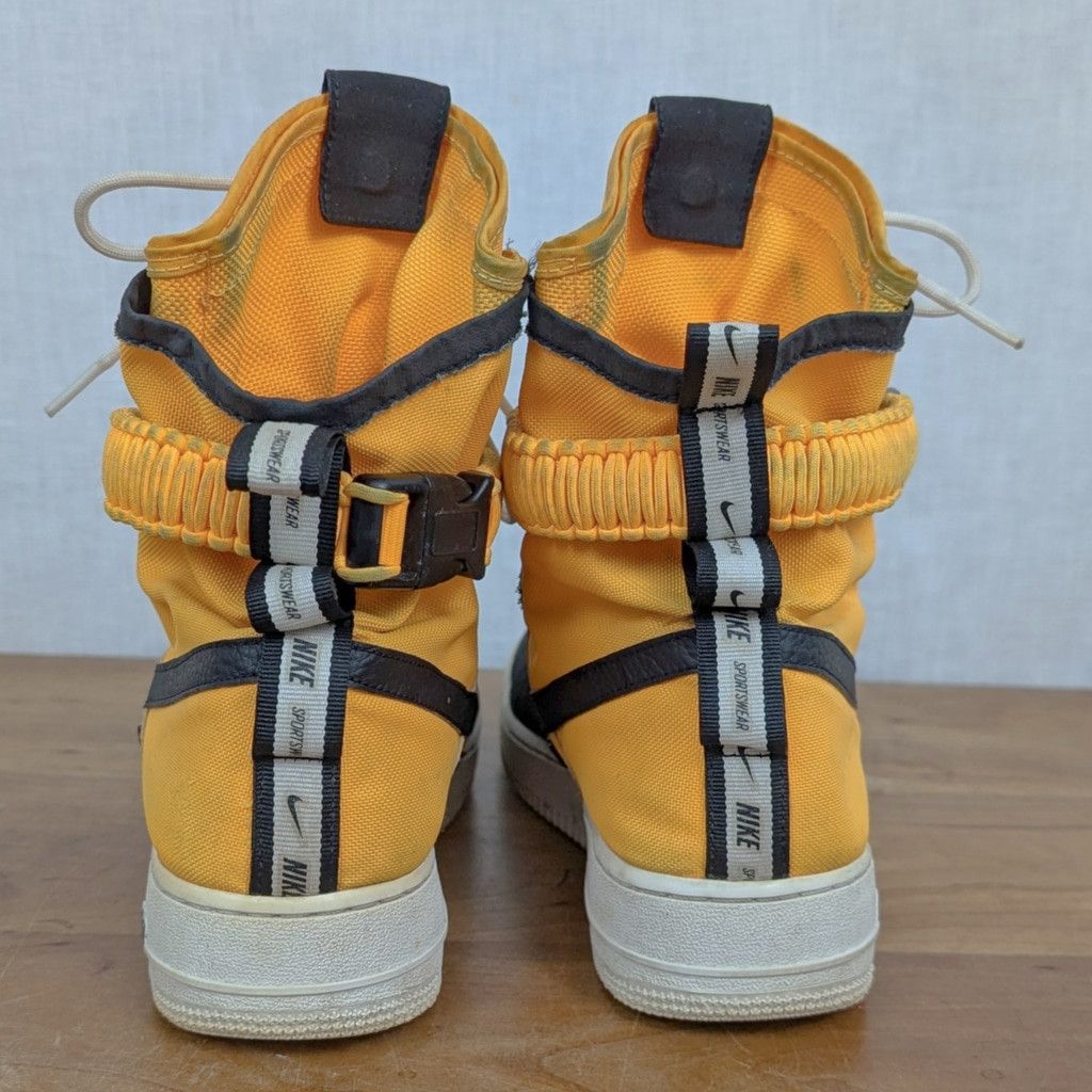 Nike Nike SF Air Force 1 Orange and Black Sneakers US Men's 8 Size US 8 / EU 41 - 7 Thumbnail