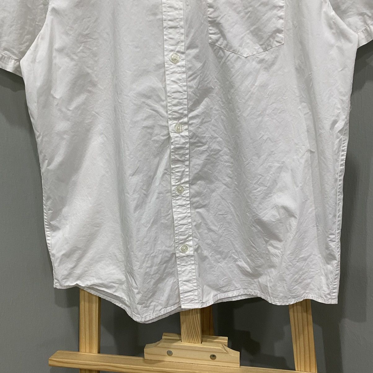 Carhartt Wip CARHARTT WIP White S/S Wesley Shirt - 100% Cotton Workwear Size US L / EU 52-54 / 3 - 4 Thumbnail