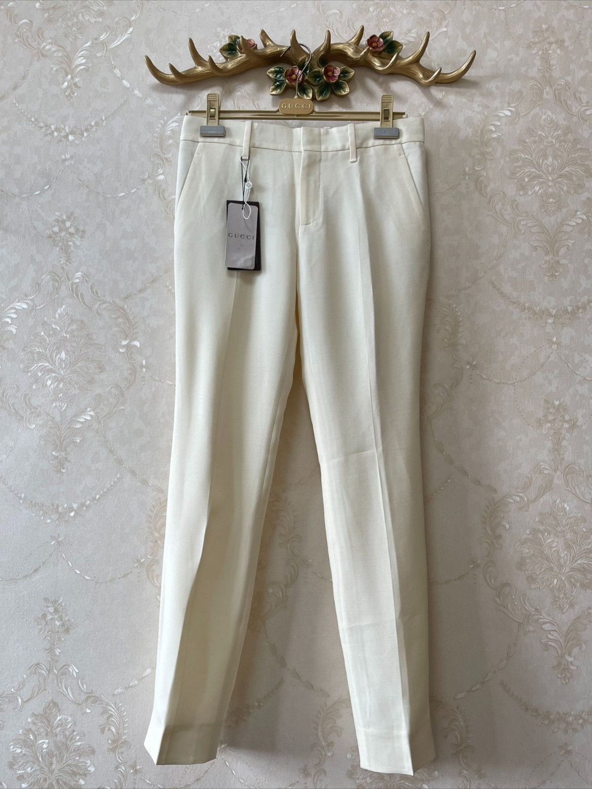 Gucci Gucci classic trousers 38 Size 26" / US 2 / IT 38 - 1 Thumbnail