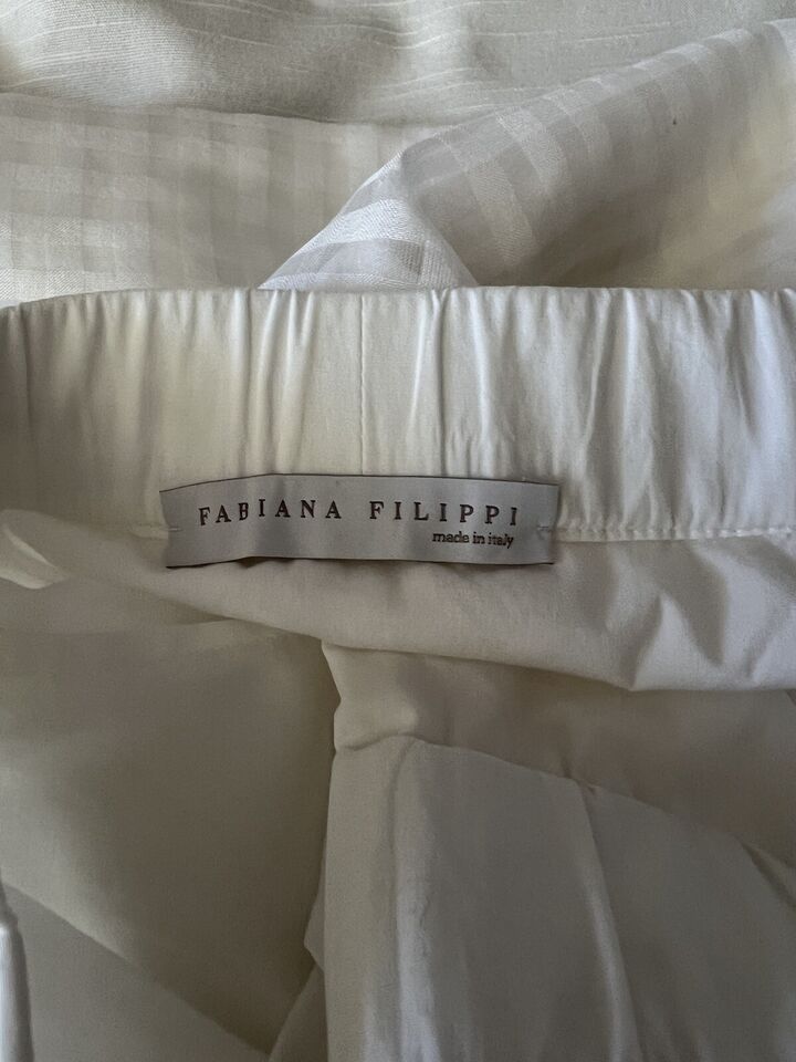 Fabiana Filippi Fabiana Filippi Skirt Cotton/Silk White Size M Size 30" / US 8 / IT 44 - 17 Thumbnail