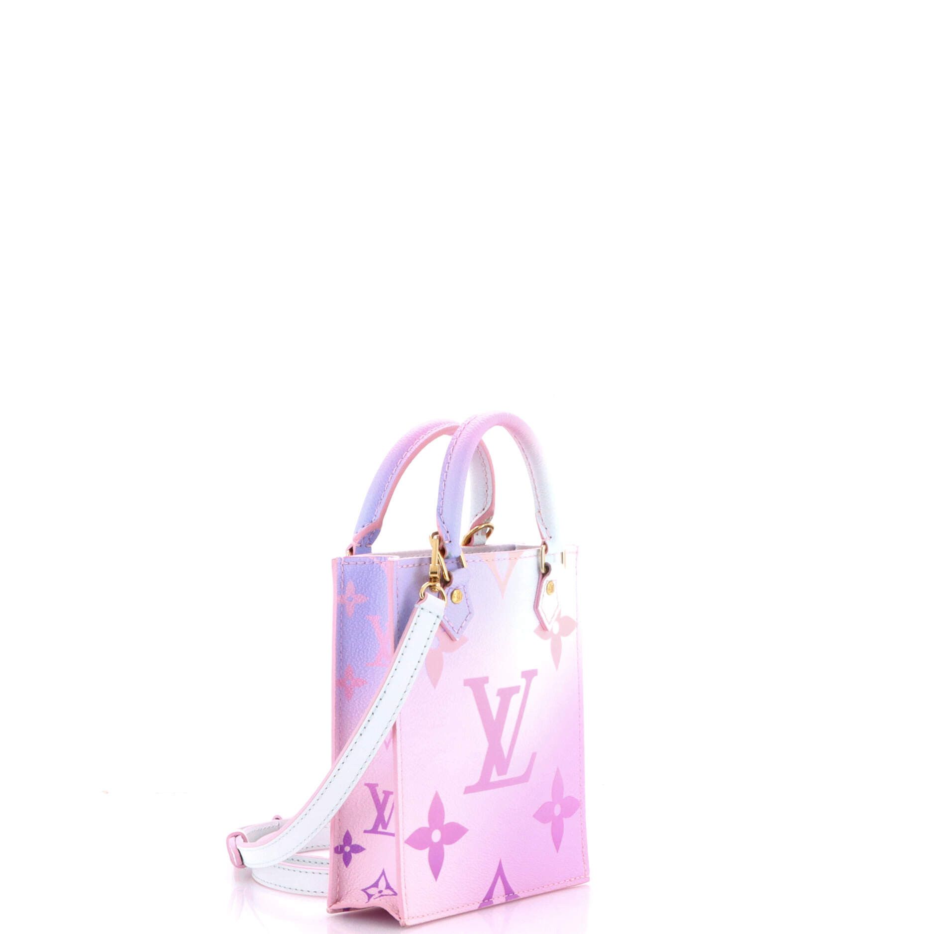 Louis Vuitton Petit Sac Plat Bag Spring in the City Monogram Giant Canvas Size ONE SIZE - 1 Thumbnail