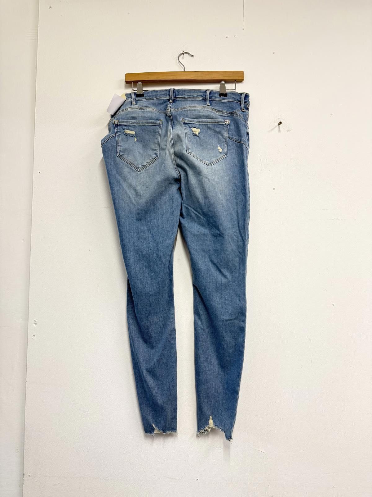 Other Molly Bracken Light Blue Skinny Jeans Size 12 Size 36" / US 14 / IT 50 - 4 Thumbnail