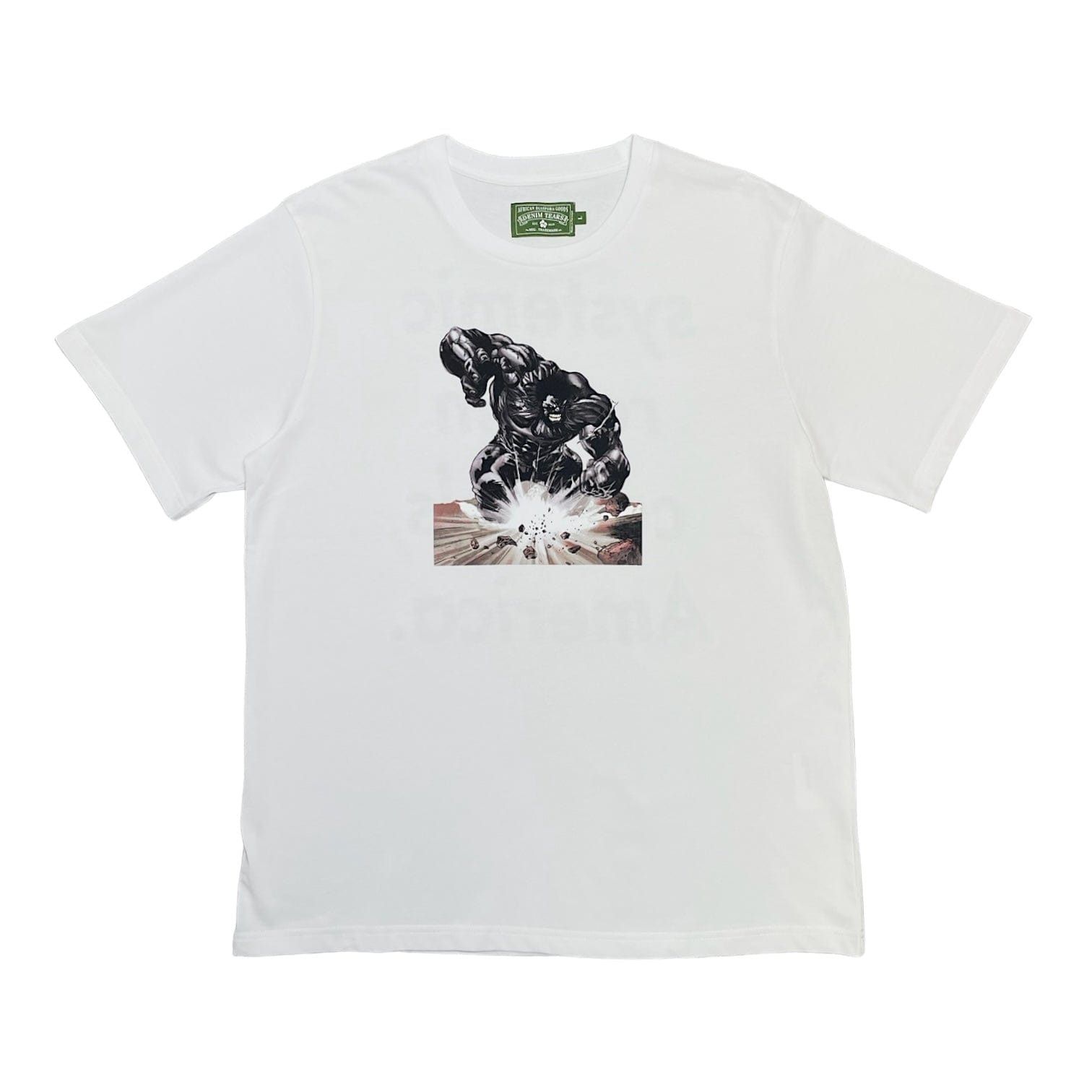 DENIM TEARS LeRage Short Sleeve Tee Shirt White Size US XL / EU 56 / 4 - 1 Thumbnail