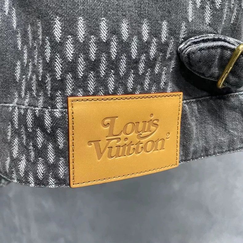Louis Vuitton Louis Vuitton Latest Black Gray Denim Jacket-2506 Size US M / EU 48-50 / 2 - 7 Thumbnail