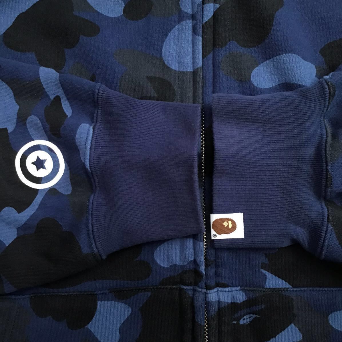 Bape 🔥3XL🔥 BAPE Double Tiger Shark full zip hoodie Blue camo XXXL Size US XXL / EU 58 / 5 - 6 Thumbnail