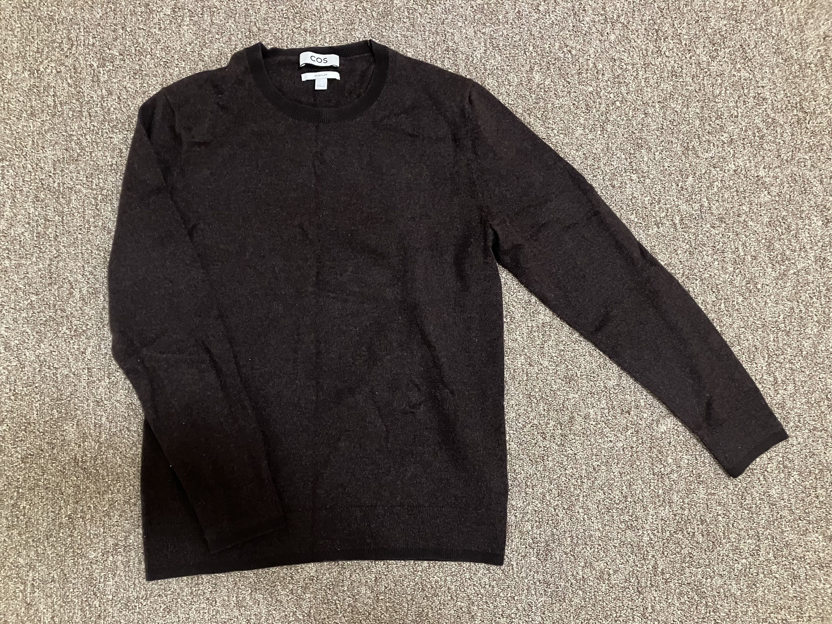 Cos COS Merino Wool Crew Neck Sweater Size US M / EU 48-50 / 2 - 2 Thumbnail