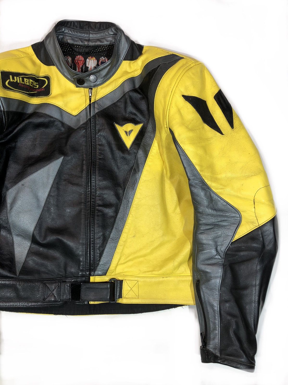 Ferrari × Honda × Yamaha Dainese Ducati Motorcycle Moto leather jacket Racing Size US XL / EU 56 / 4 - 7 Thumbnail