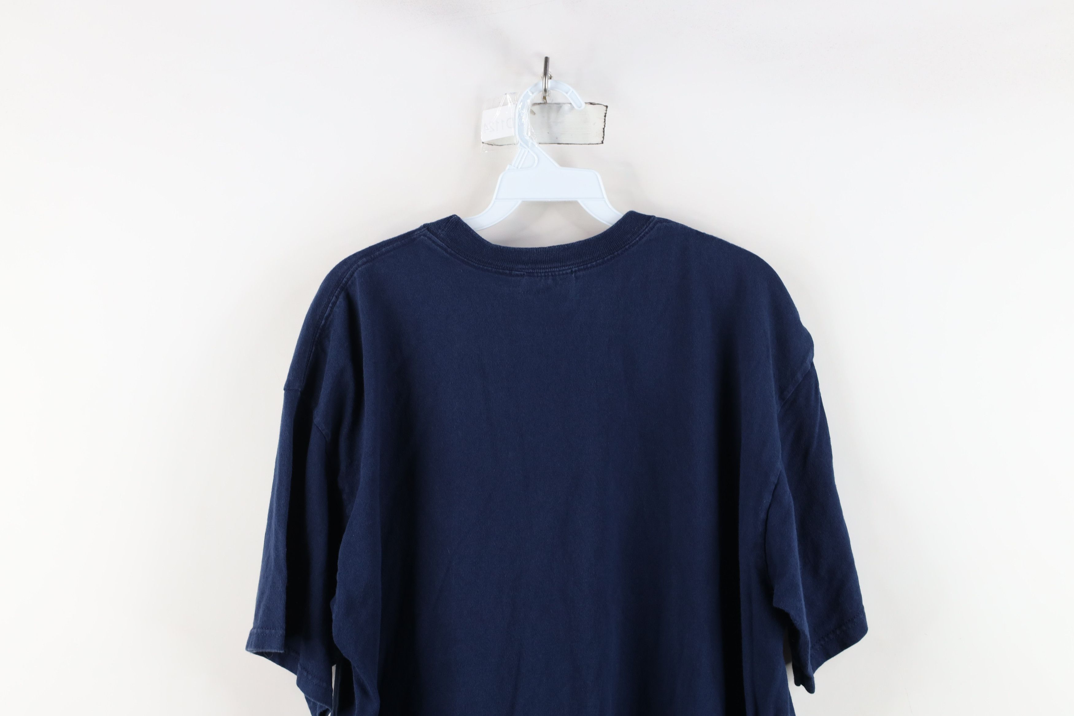 Nike × Vintage Vintage Nike Swoosh University of Michigan Football T-Shirt Size US L / EU 52-54 / 3 - 12 Thumbnail