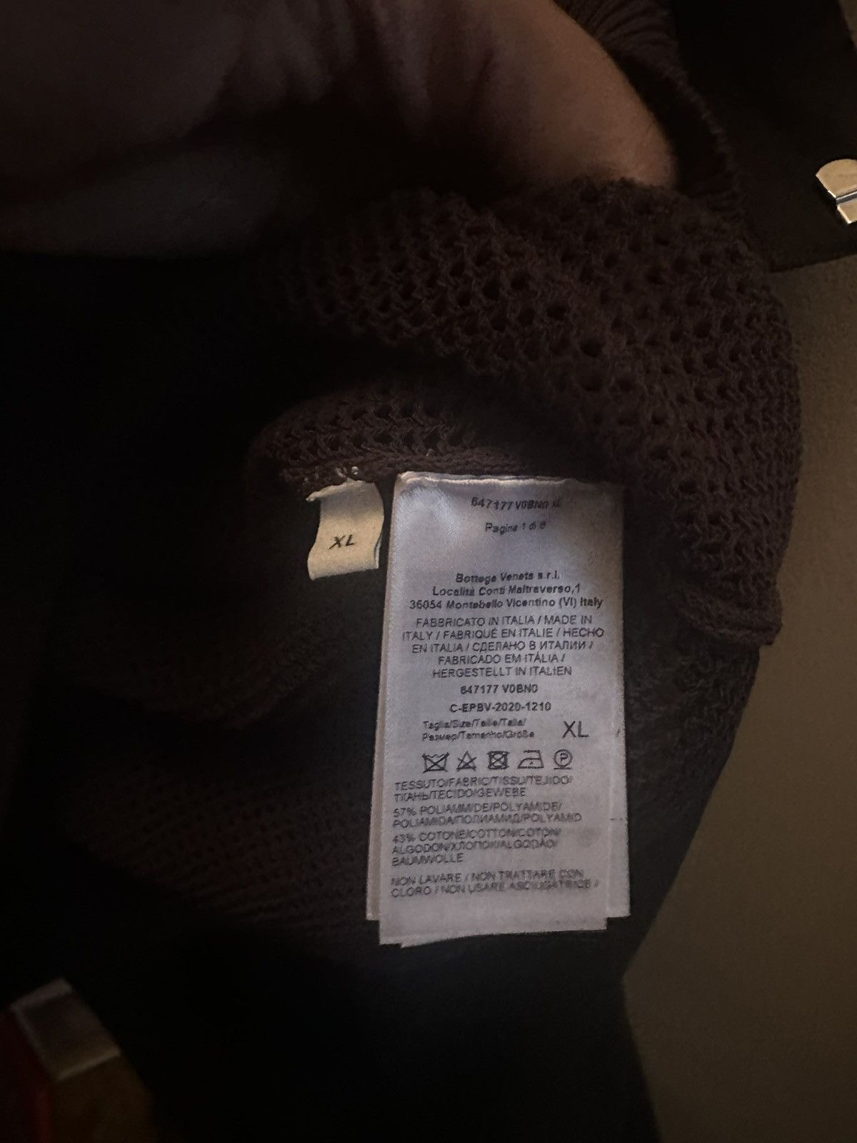 Bottega Veneta Bottega Veneta Net Polo Size US XL / EU 56 / 4 - 7 Thumbnail