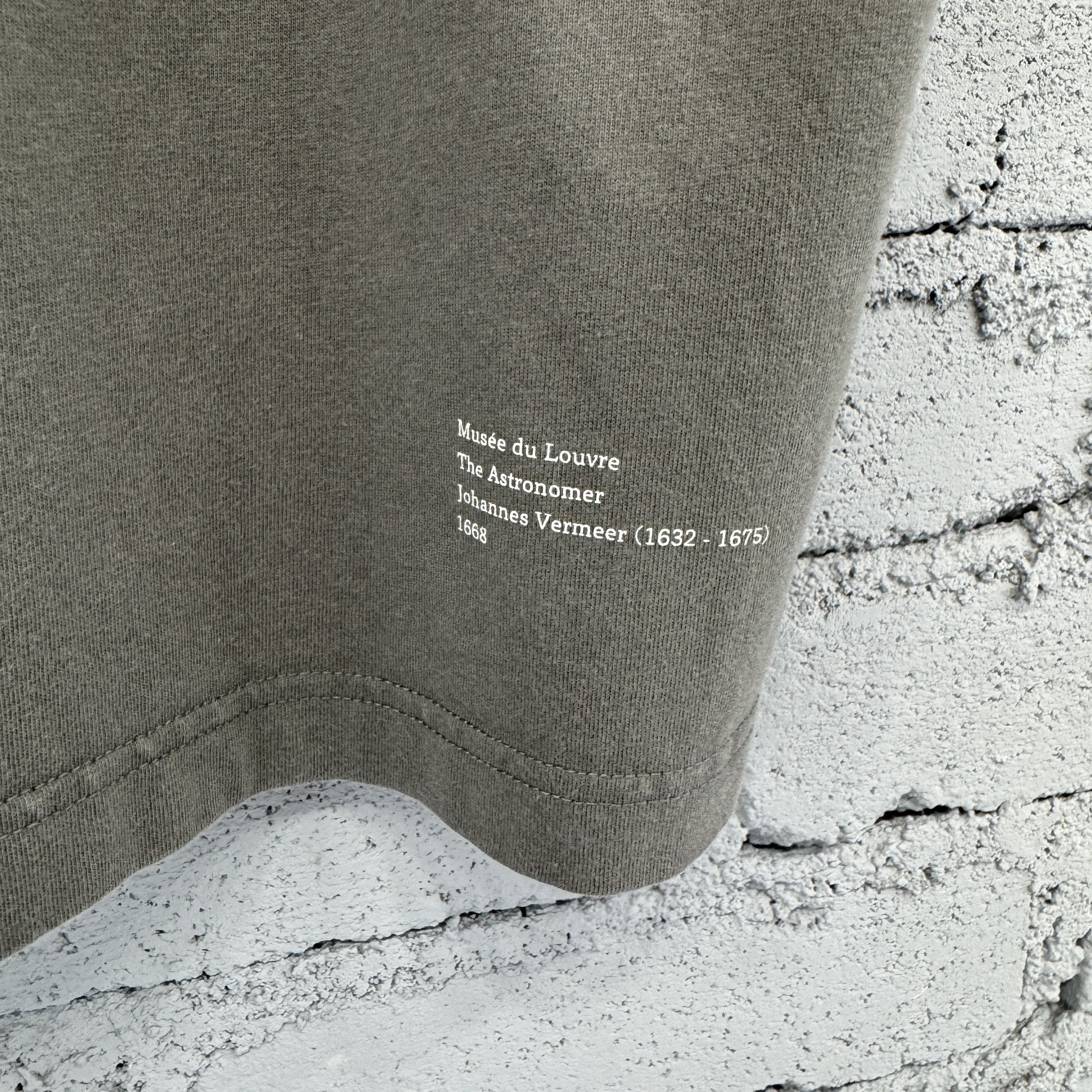 Anime Doraemon Meets The Louvre Graphic By Johannes Vermeer's Tee Size US XL / EU 56 / 4 - 5 Thumbnail
