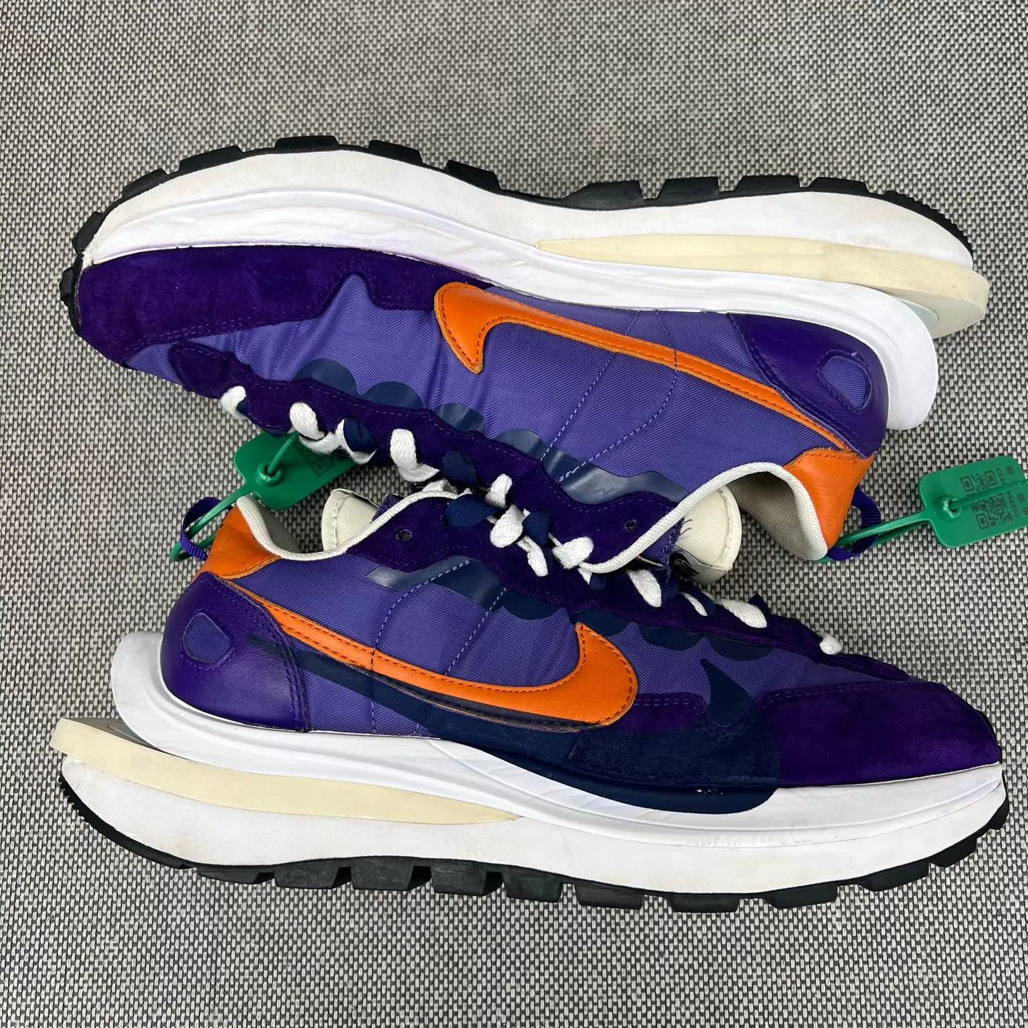 Sacai sacai vaporwaffle Purple Gold 45 Like New With Box Size US 12 / EU 45 - 3 Thumbnail