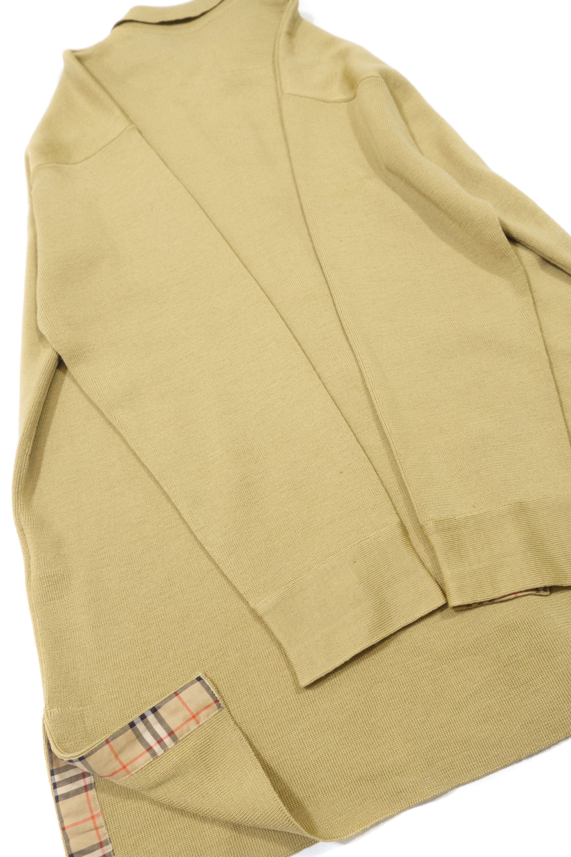 Burberry 90s Burberrys Wool Button-Up Cardigan Nova Check Vintage Size L / US 10 / IT 46 - 6 Thumbnail