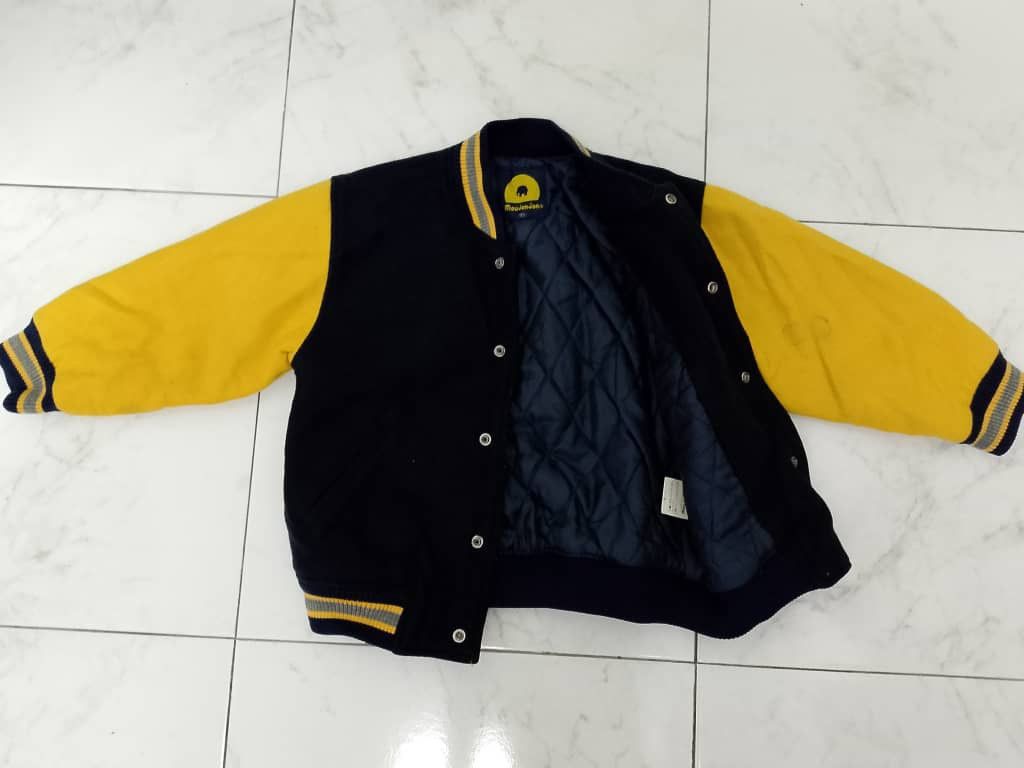 Japanese Brand × Vintage VINTAGE VARSITY JACKET MOUJONJON KID SCOVIL RIVET Size US XXS / EU 40 - 3 Thumbnail