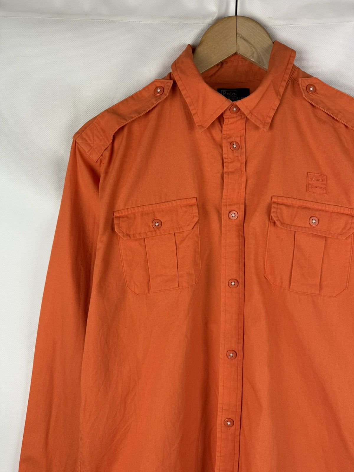 Polo Ralph Lauren Polo By Ralph Lauren RLPC Marine Long Sleeve Button Up Shirt Size US S / EU 44-46 / 1 - 2 Thumbnail