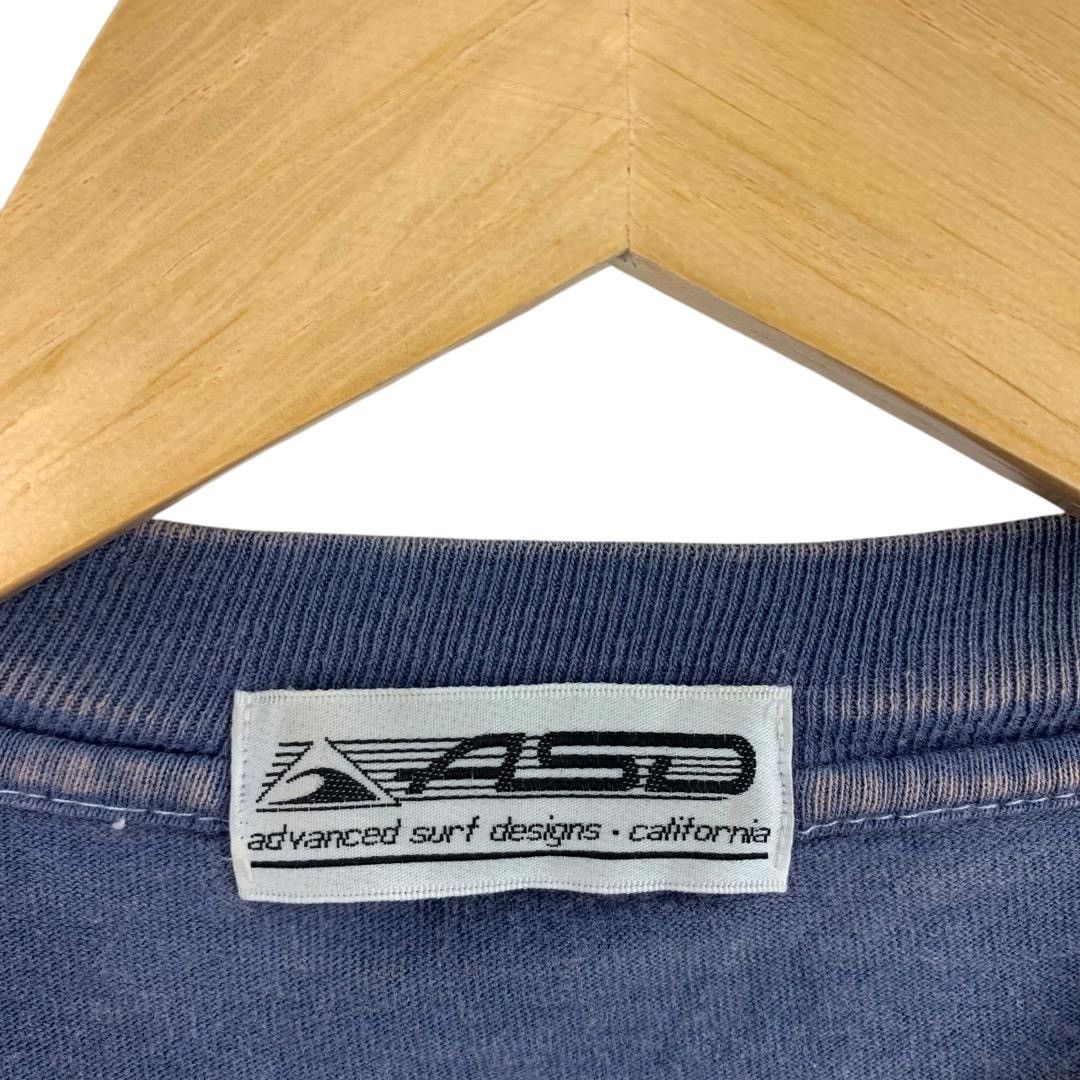 Vintage Vintage 90s ASD surfing centre logo Surfing tee Size US M / EU 48-50 / 2 - 3 Thumbnail
