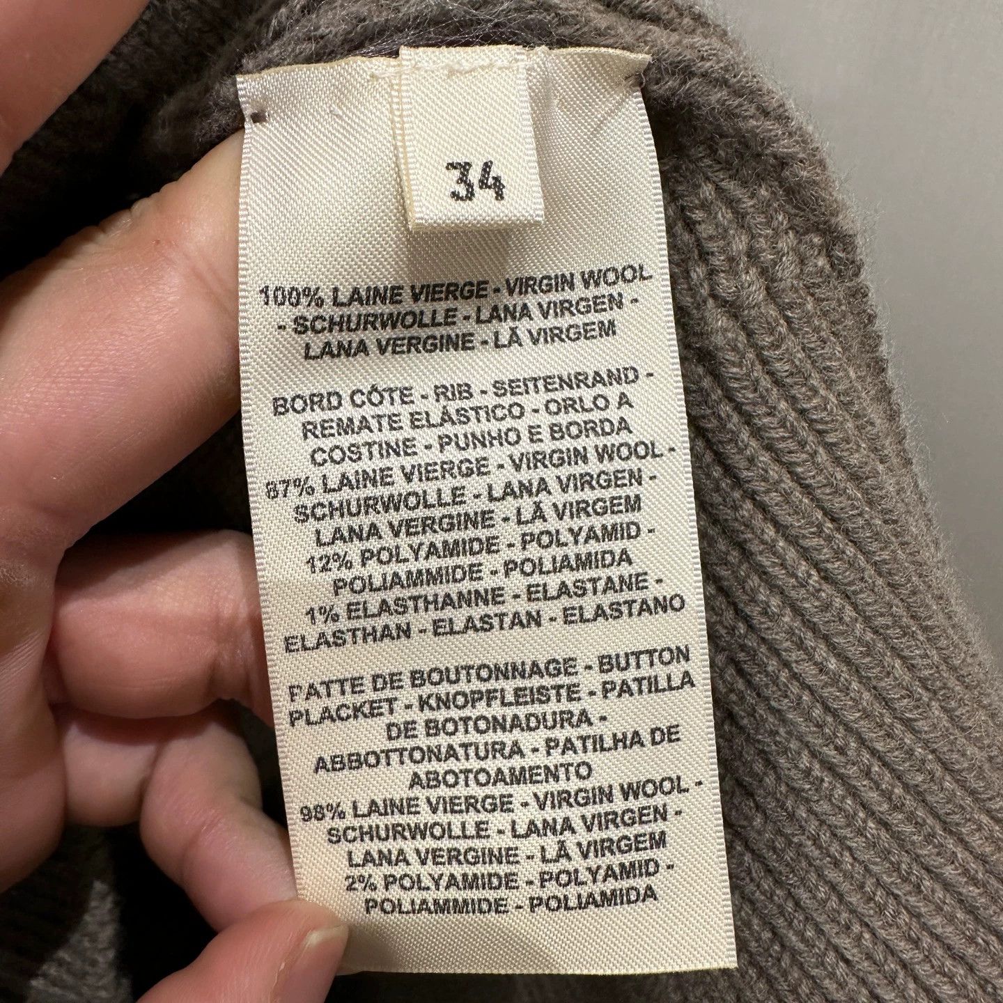 Hermes Hermes All-Over H Print Wool Knit Sweater 34 Size XS / US 0-2 / IT 36-38 - 4 Thumbnail