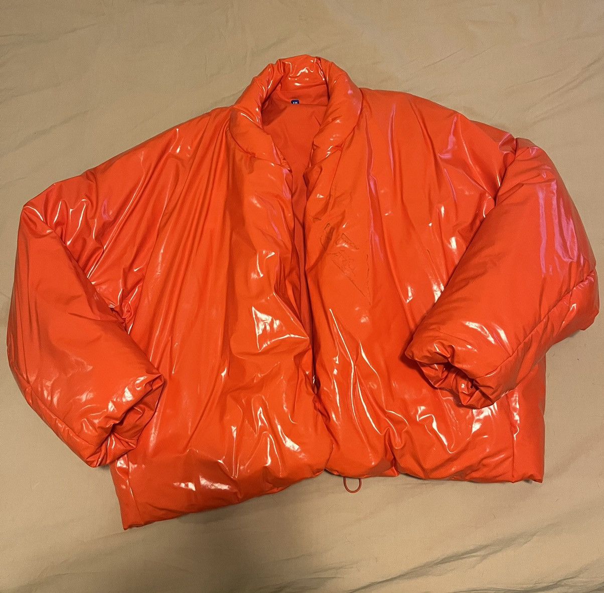 Image of Yeezy X Gap Round Jacket - Size XL in Red, Men's