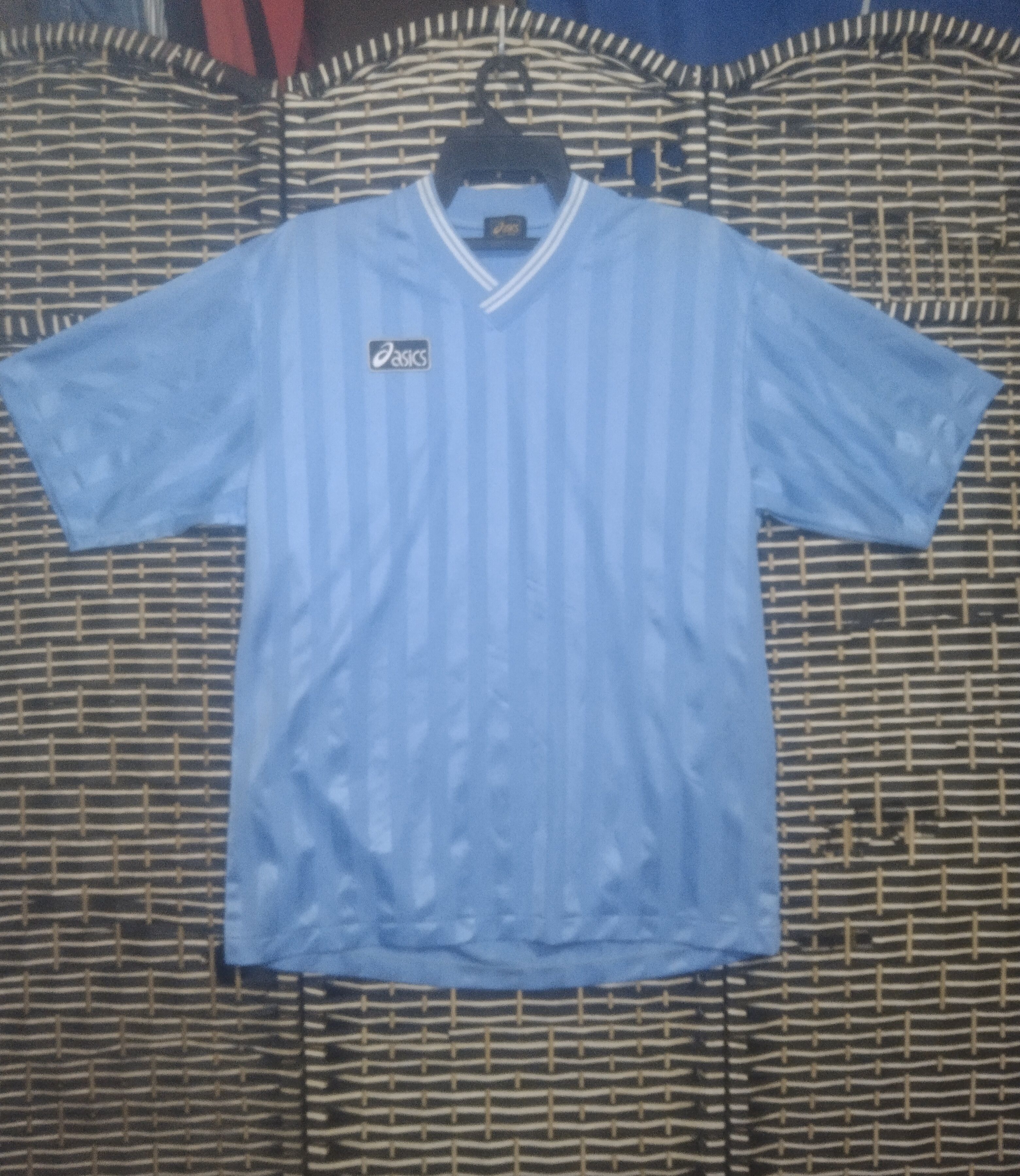 Asics × Vintage Vintage 90's Asics Jersey Size US L / EU 52-54 / 3 - 1 Thumbnail