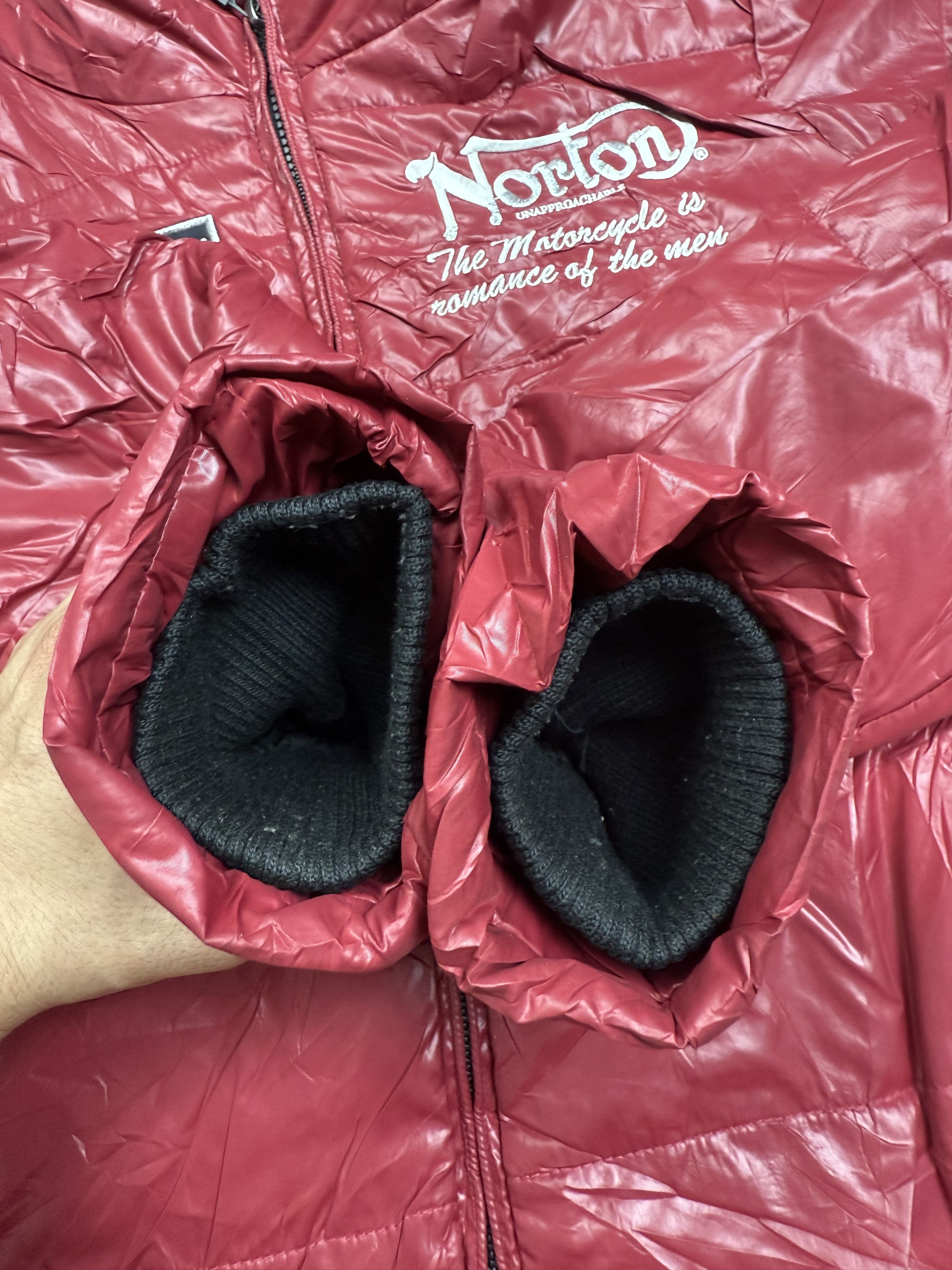 Norton Vintage Norton Puffer Jacket Size US S / EU 44-46 / 1 - 9 Thumbnail