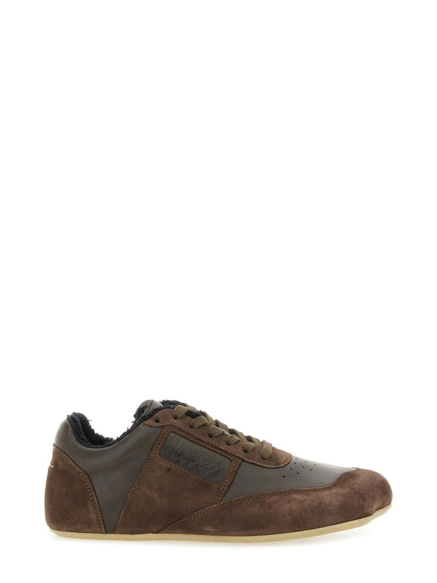 MM6 MM6 LEATHER SNEAKER - BROWN (IT 41) Size US 11 / IT 41 - 1 Thumbnail