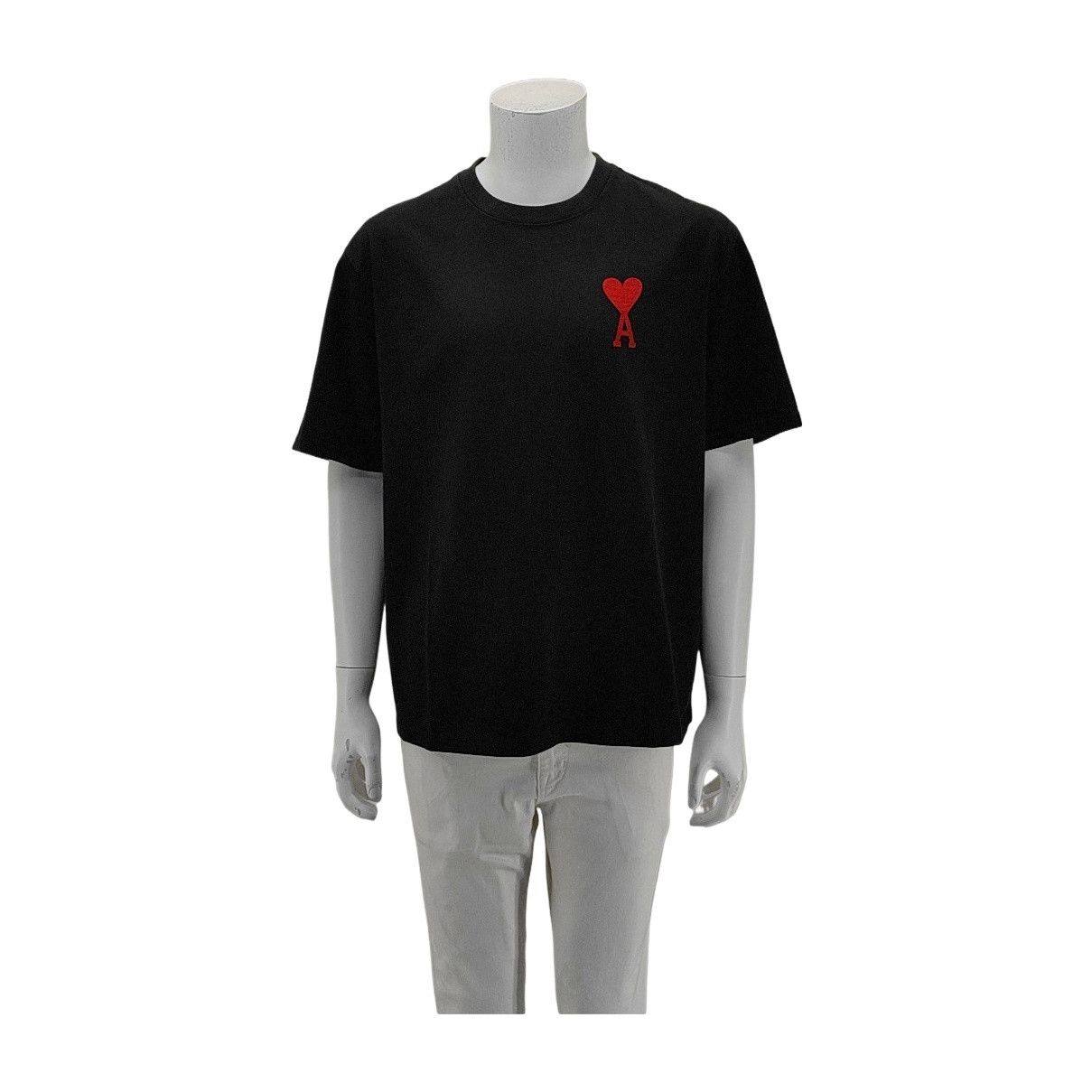AMI AMI Heart Logo Cotton T-Shirt Size XL Size US XL / EU 56 / 4 - 1 Thumbnail