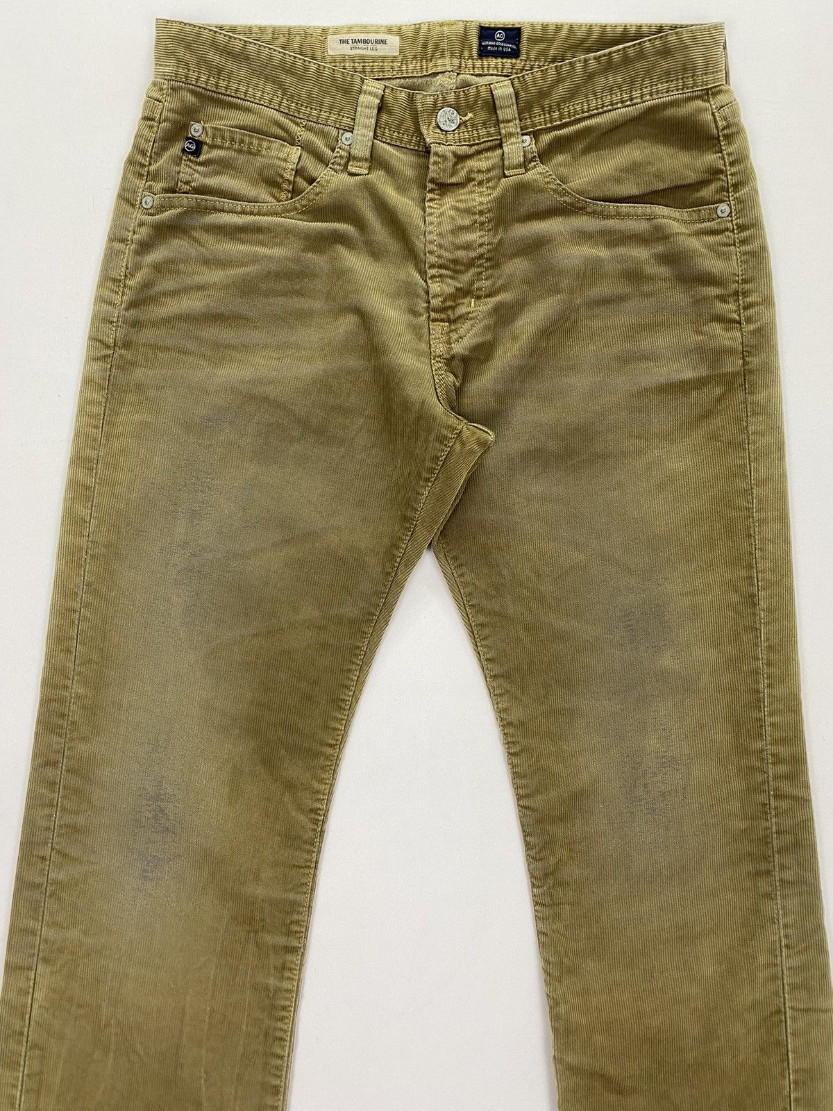 AG Adriano Goldschmied AG Adriano Goldschmied Dirty Distressed Corduroy Pant Size US 32 / EU 48 - 6 Thumbnail