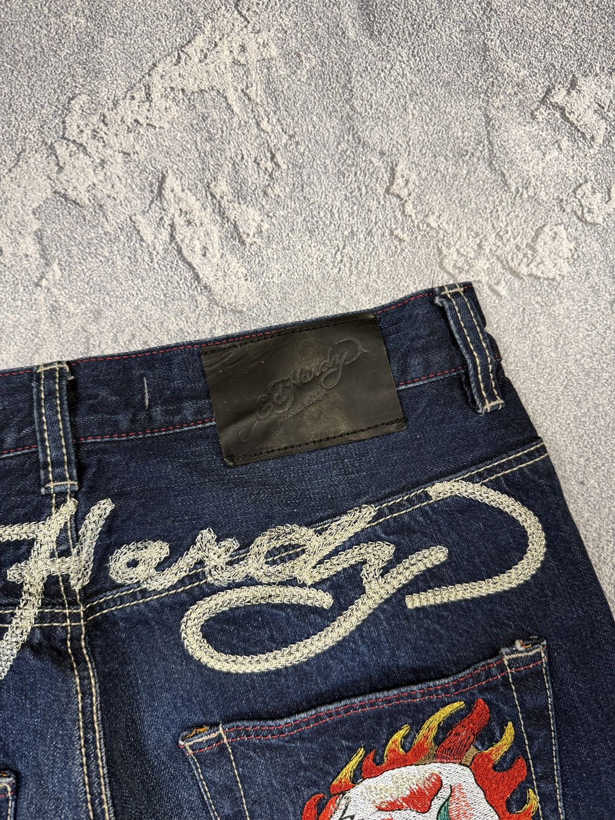 Ed Hardy Ed Hardy Jeans by Christian Audigier Pants Baggy Y2K Size US 32 / EU 48 - 10 Thumbnail