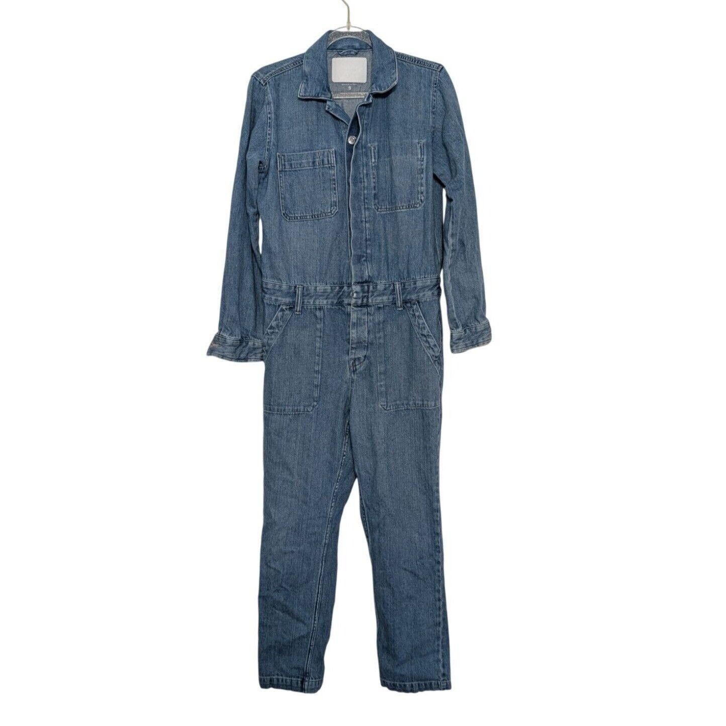 Everlane Everlane The Denim Coverall Womens Size Small Blue Size 34" / US 12 / IT 48 - 1 Thumbnail