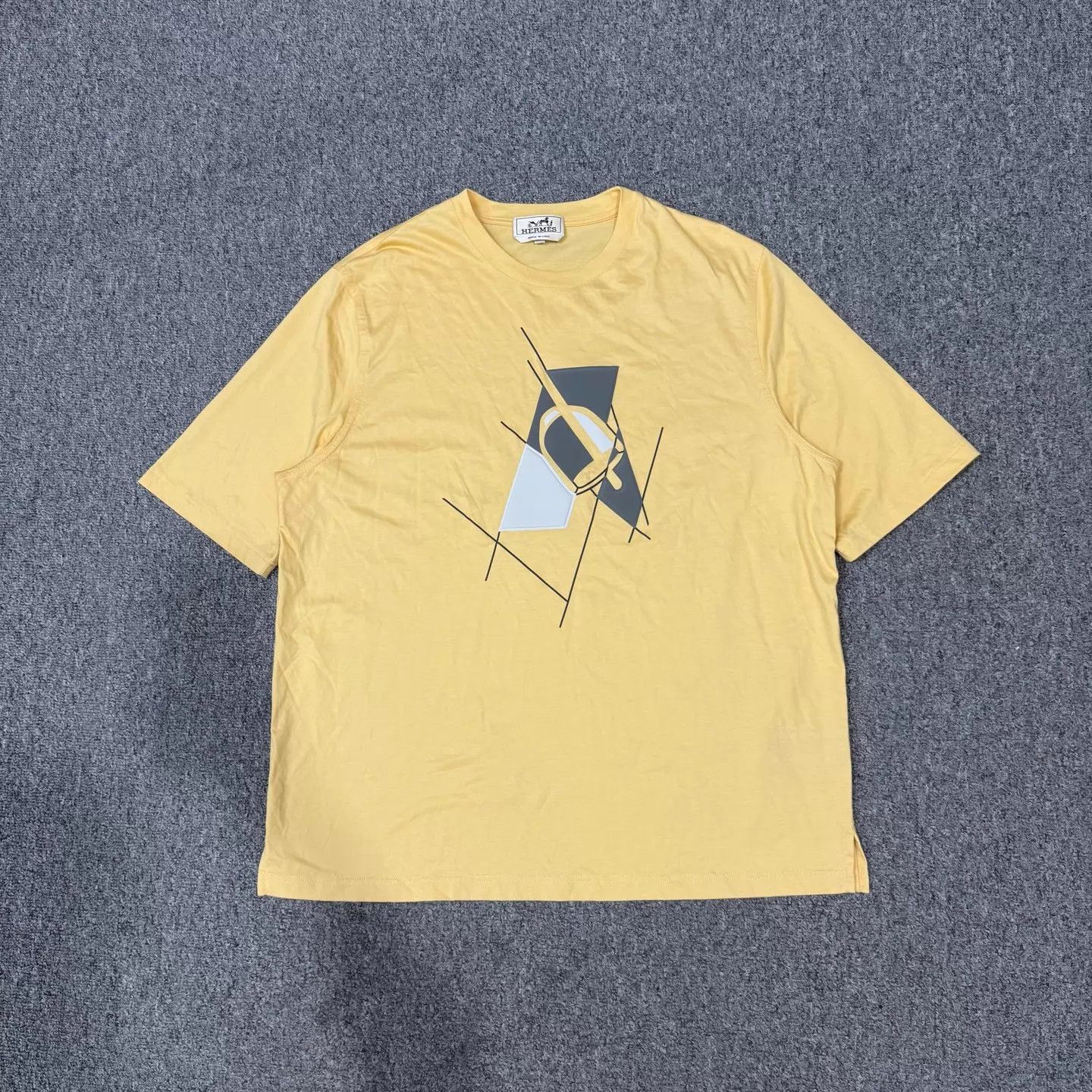 Hermes Hermes SS24 Pattern Printed Crewneck Tee M 99 New Size M / US 6-8 / IT 42-44 - 1 Thumbnail