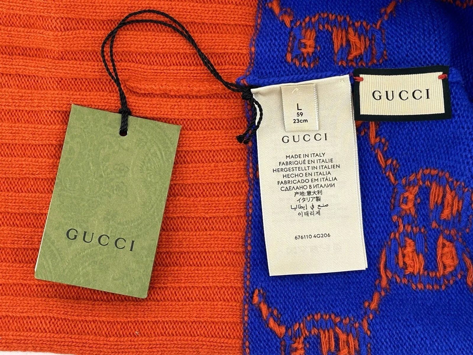 Gucci new Gucci hat wool men woman size-L-59cm Size ONE SIZE - 10 Thumbnail