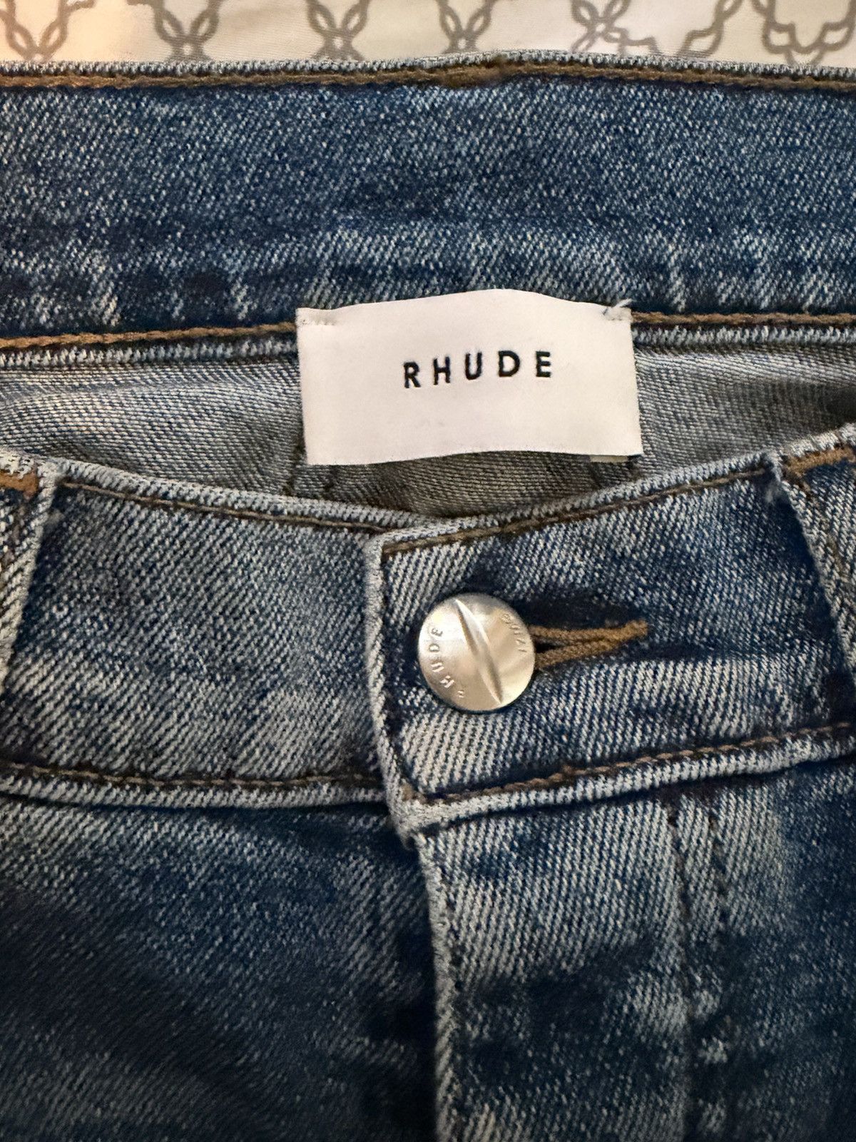 Rhude Rhude Snap Denim Size US 32 / EU 48 - 2 Thumbnail