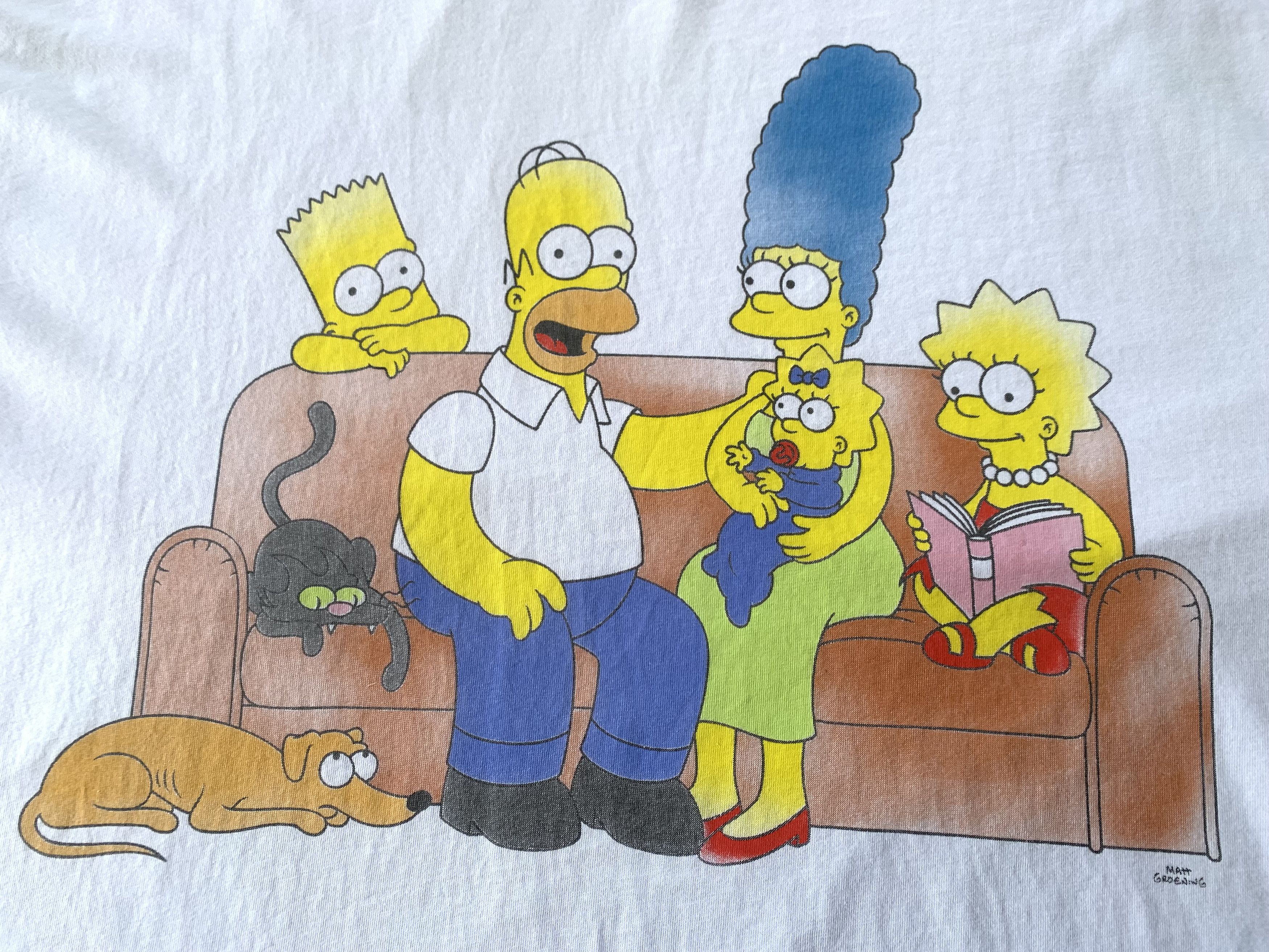 H&M × The Simpsons The Simpsons H&M Printed Big Logo T-Shirt Size US L / EU 52-54 / 3 - 4 Thumbnail