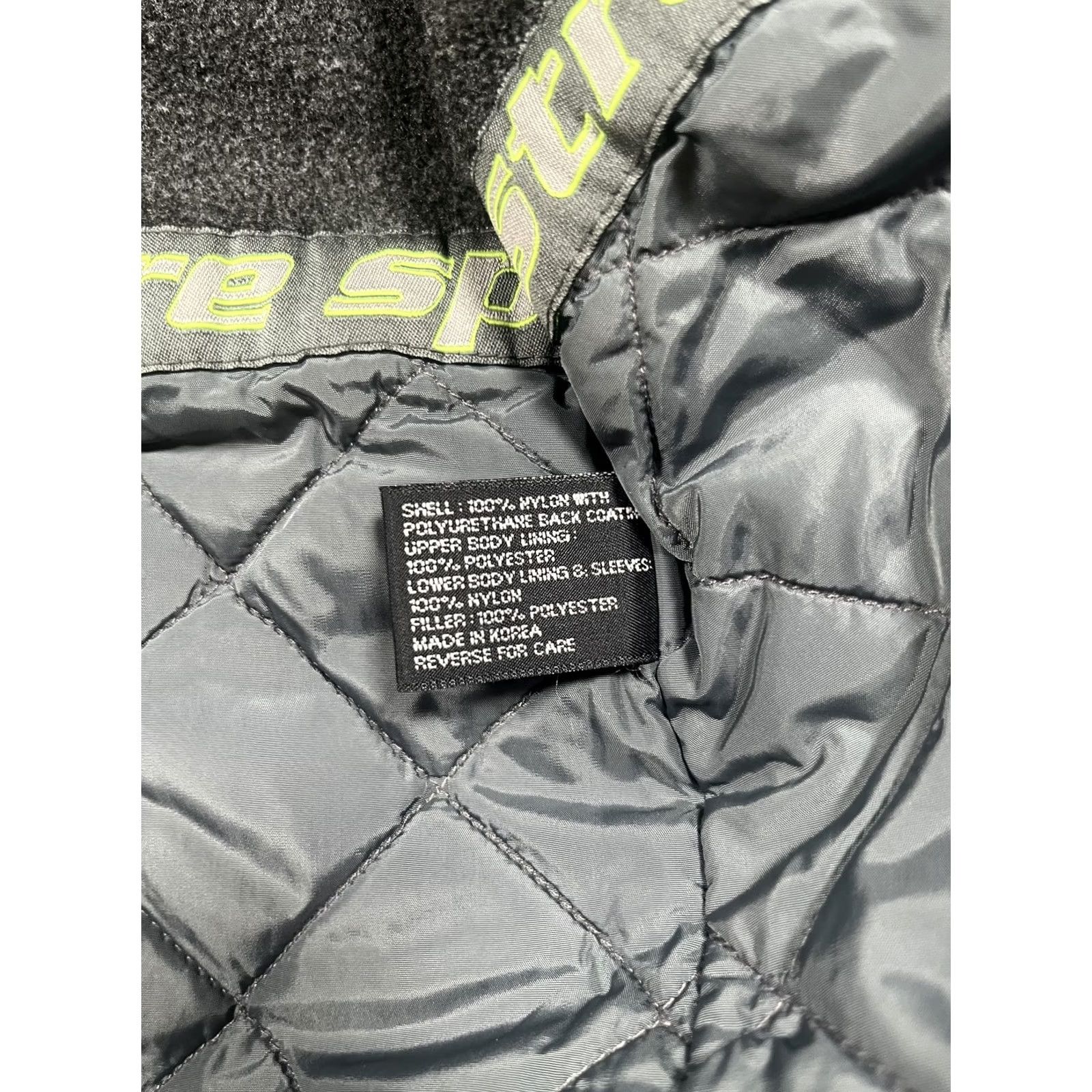 Vintage Structure Sport Jacket Mens Small Green Hooded Insulated Parka Outdoor Pockets Size US S / EU 44-46 / 1 - 8 Thumbnail