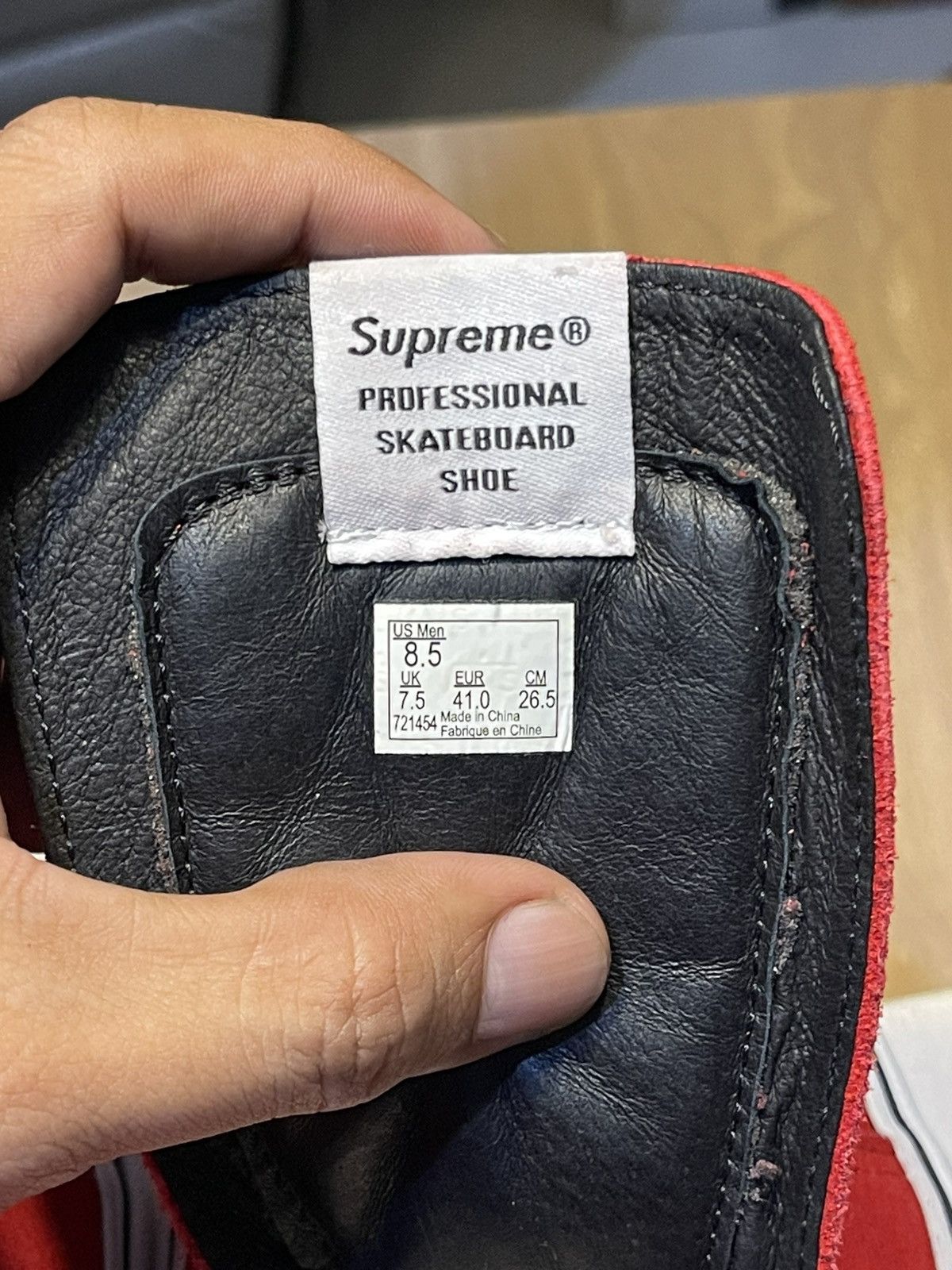 Supreme × Vans SUPREME X VANS Size US 8.5 / EU 41-42 - 8 Thumbnail