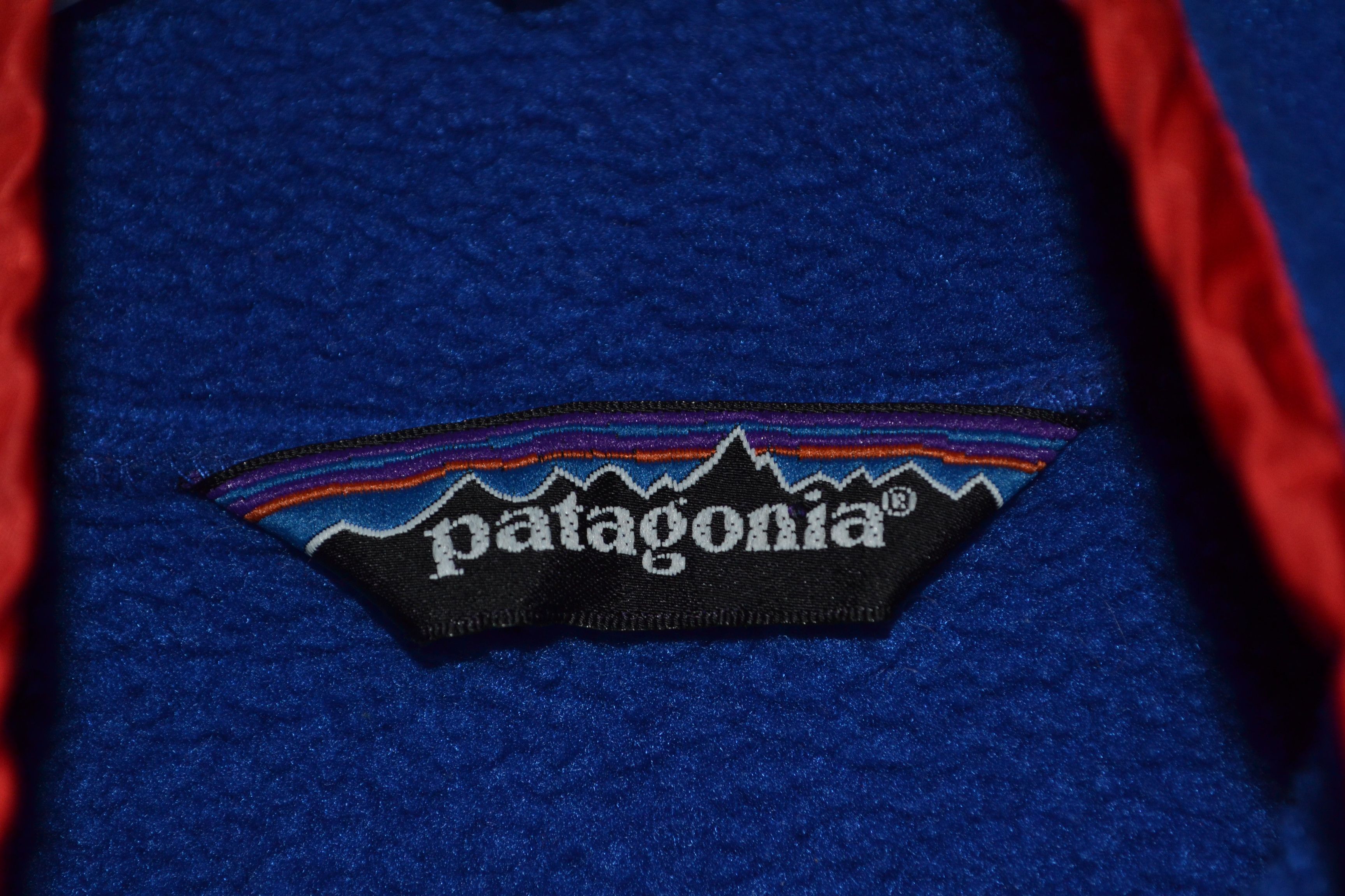 Patagonia Patagonia Vintage 1980s Thick Fleece L size T Snap Jacket Size US L / EU 52-54 / 3 - 6 Thumbnail