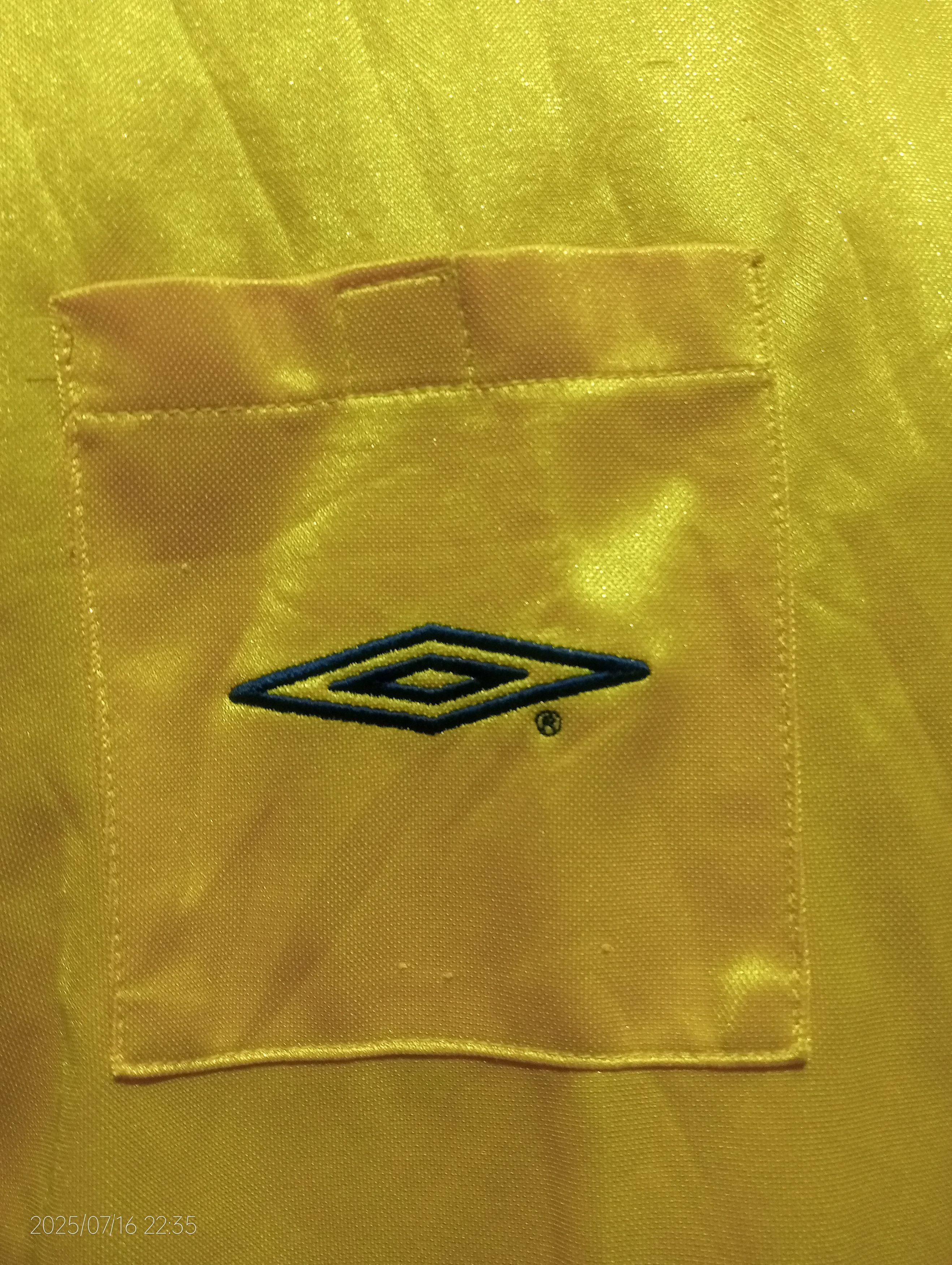 Vintage '90s Umbro Referee Double Pocket Jersey Very Rare