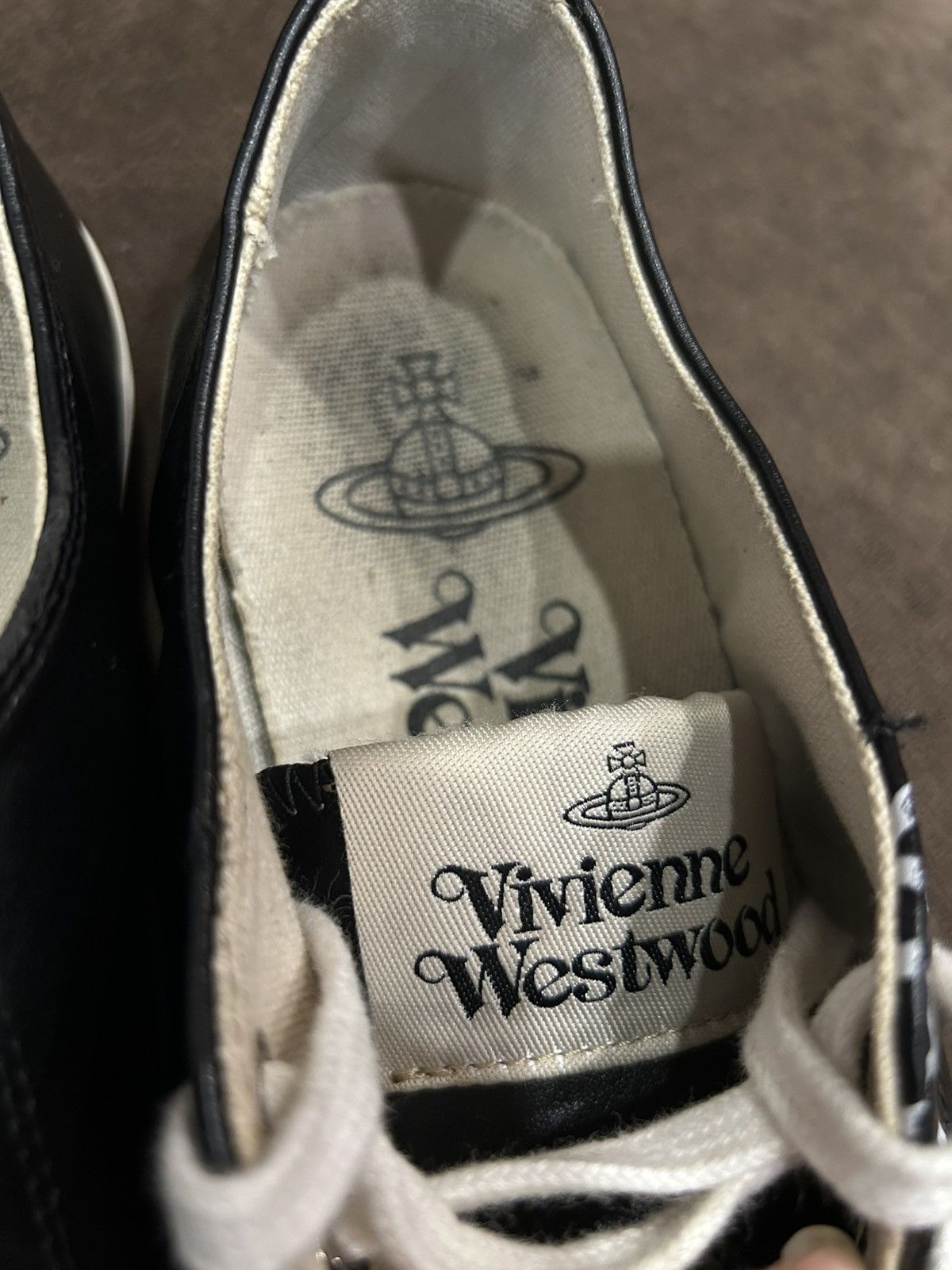 Vivienne Westwood Vivienne Westwood Leather Plimsoll Low Top 2.0 Size US 8 / EU 41 - 7 Thumbnail