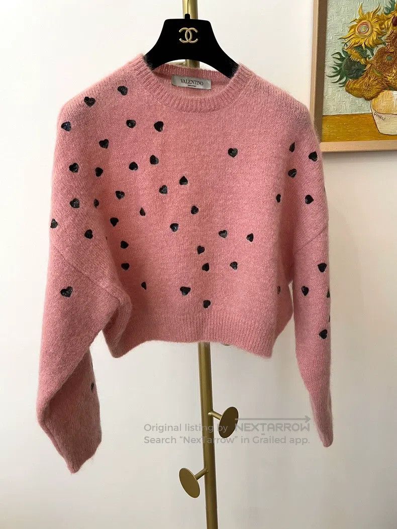 Valentino Valentino Love sweater Size S / US 4 / IT 40 - 1 Thumbnail