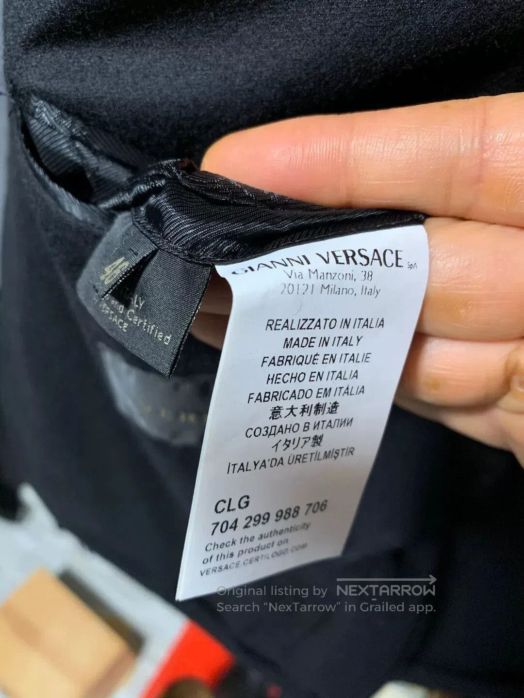 Versace versace cashmere wool blend blazer size 46. Size US M / EU 48-50 / 2 - 7 Thumbnail