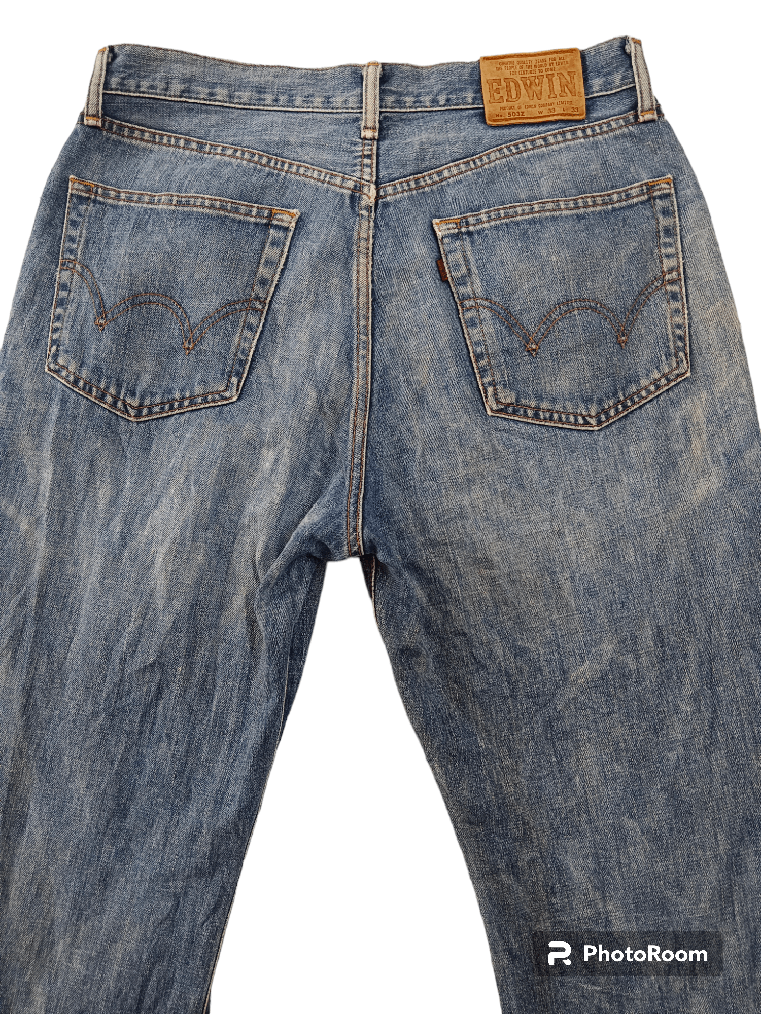Edwin Sick!!❗Edwin 503Z Baggy Distressed Denim Size US 32 / EU 48 - 6 Thumbnail