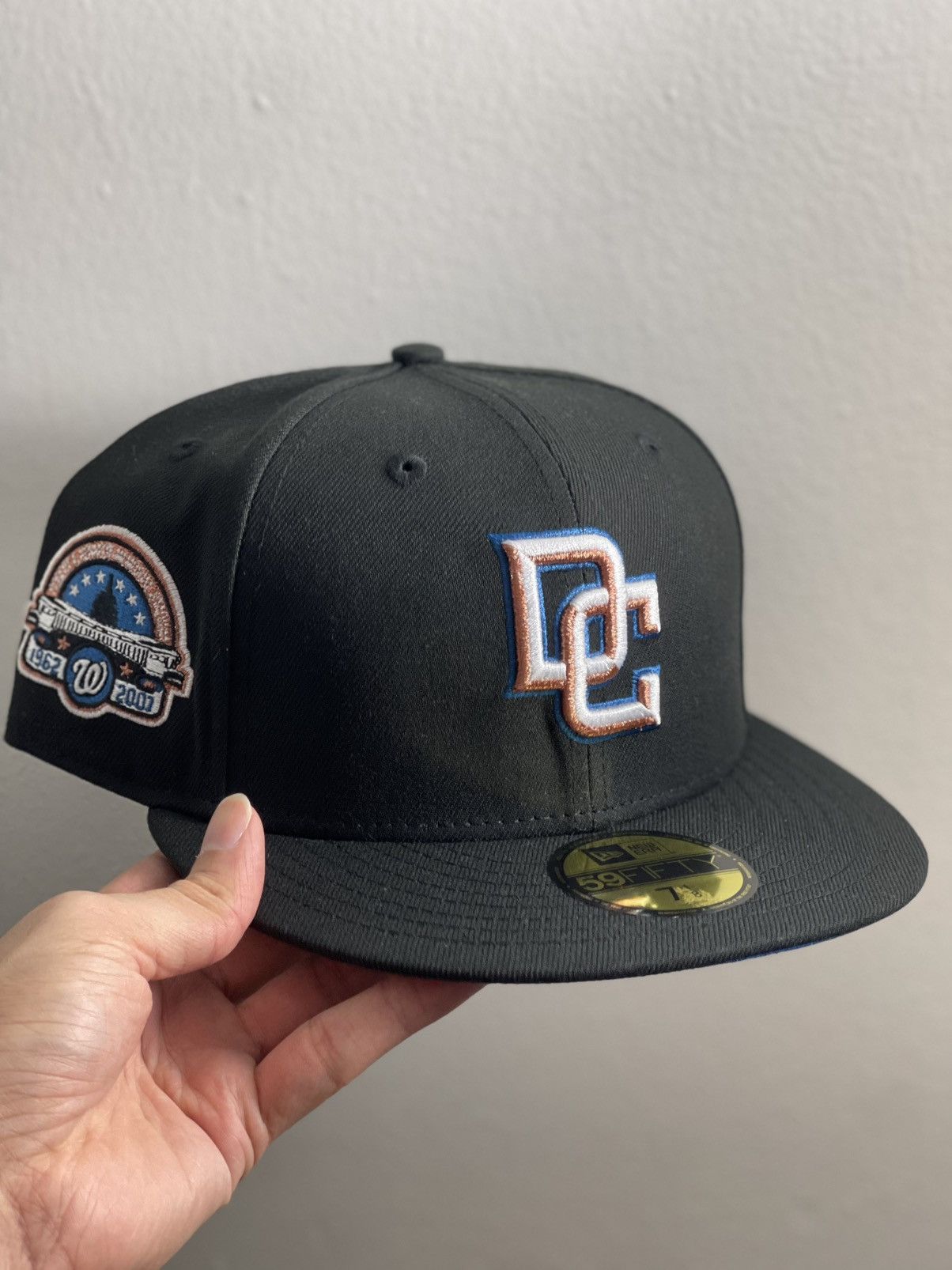 Hat Club × MLB × New Era 7 1/8 Hat Club Exclusive “Crossover” Washington Nationals Size ONE SIZE - 1 Thumbnail