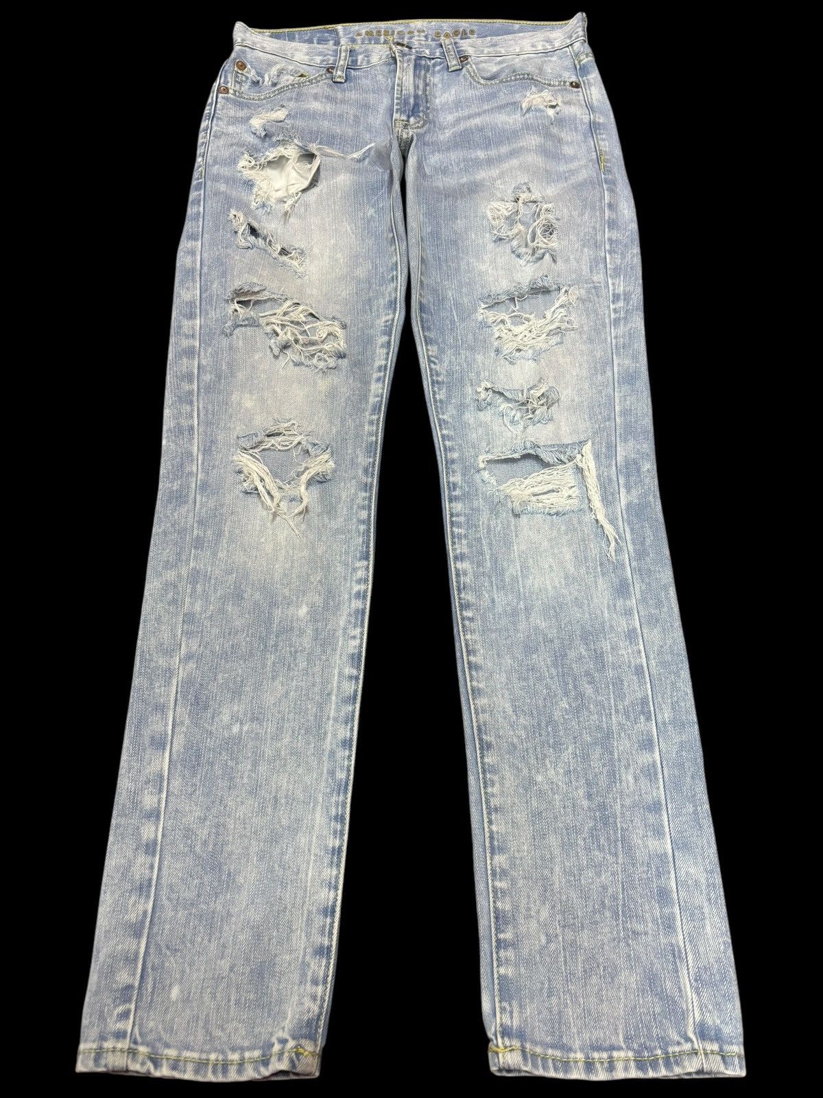 American Eagle Outfitters × American Rag American Eagle Ripped Jeans Size US 28 / EU 44 - 1 Thumbnail