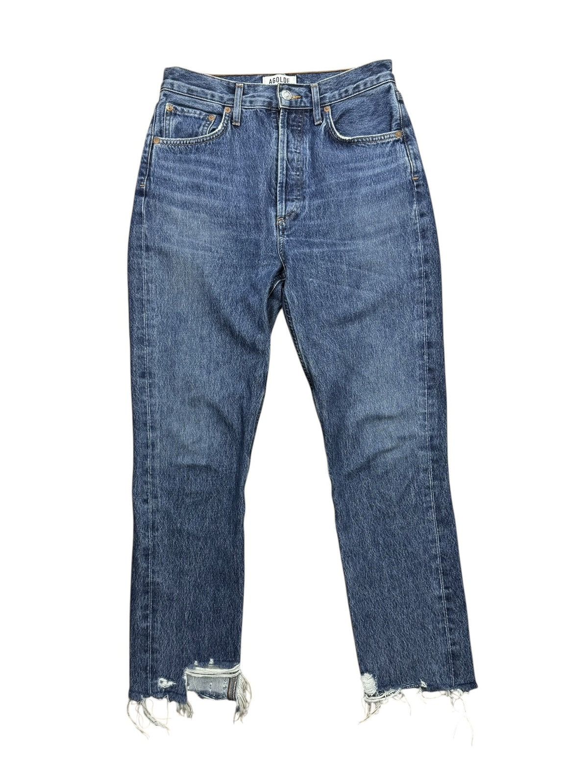 Agolde Agolde Los Angeles Riped Jeans Crop size 25 Size 25" / US 0 / IT 36 - 10 Thumbnail