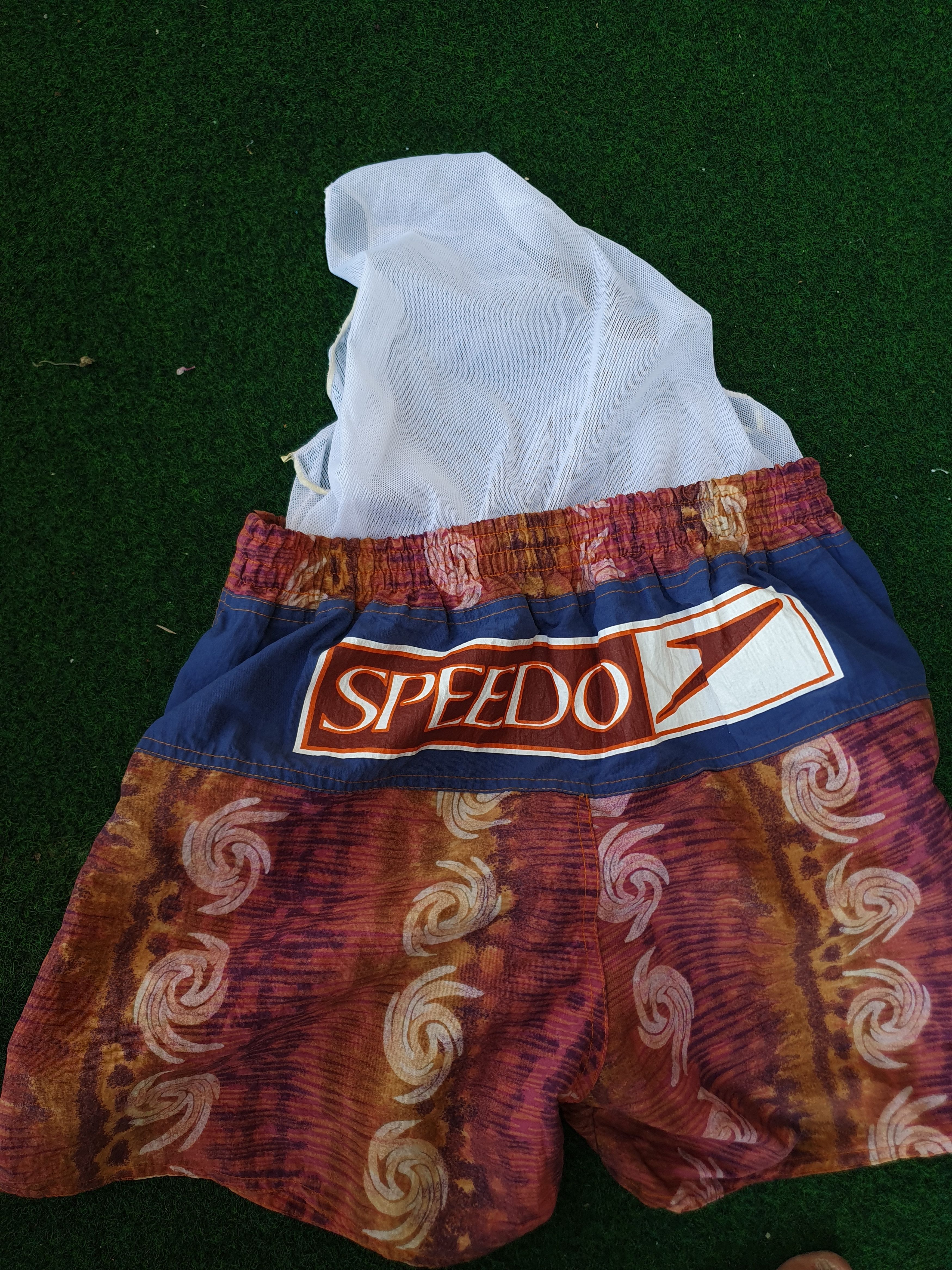 Speedo Speedo Spellout Vintage Swim Shorts Trunks Waist 33 cm Size US 30 / EU 46 - 11 Thumbnail