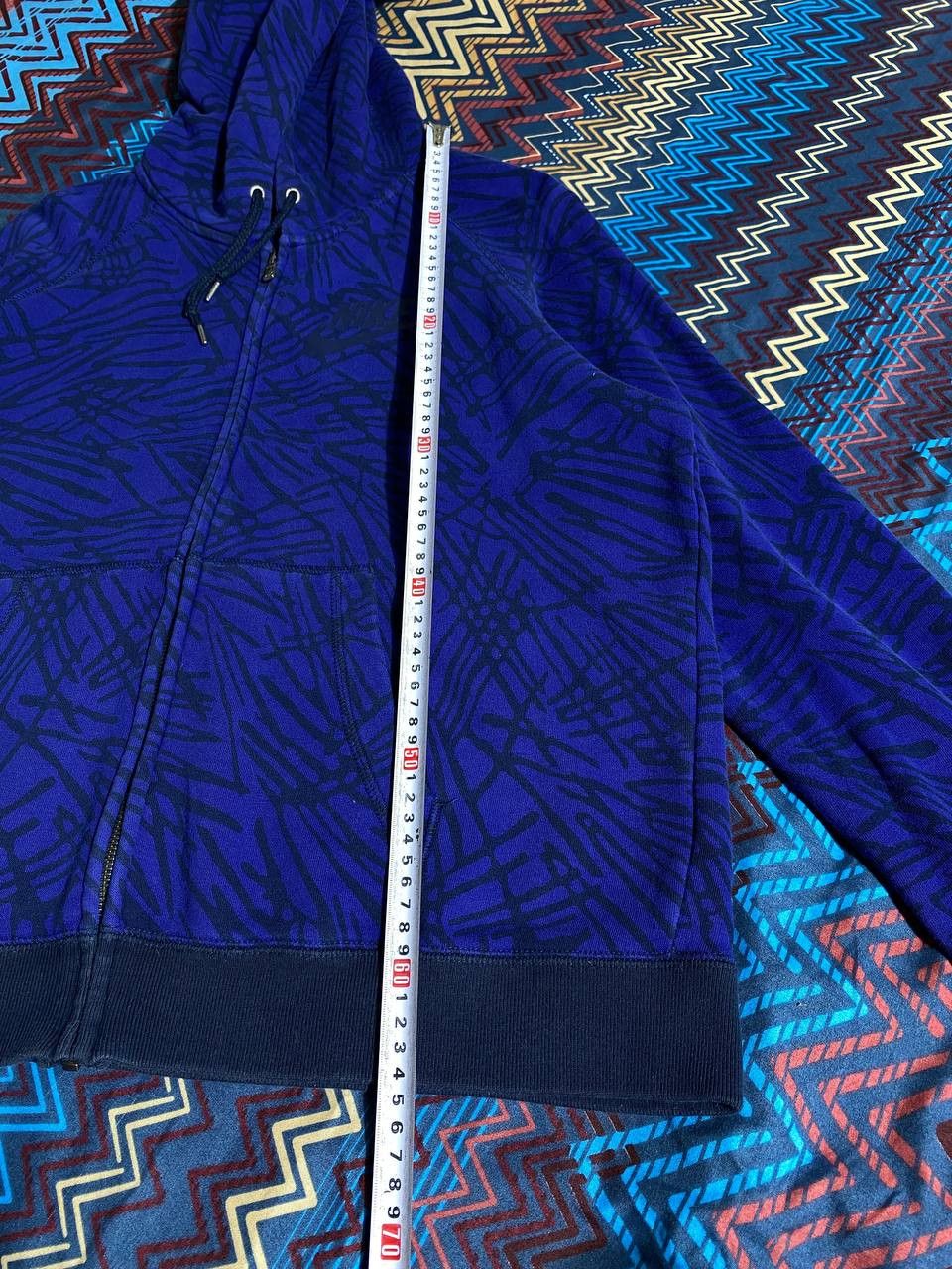 Nike × Vintage Sweatshirt Nike Vintage Big Central Logo 90s Outdoor Style Size US XL / EU 56 / 4 - 18 Thumbnail