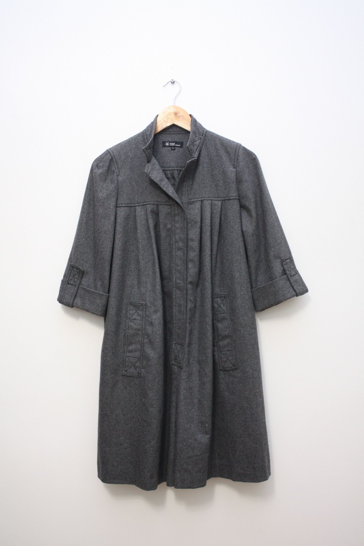 Isabel Marant Isabel Marant Etoile Gray Wool Blend Overalls Size 0 Size XS / US 0-2 / IT 36-38 - 1 Thumbnail