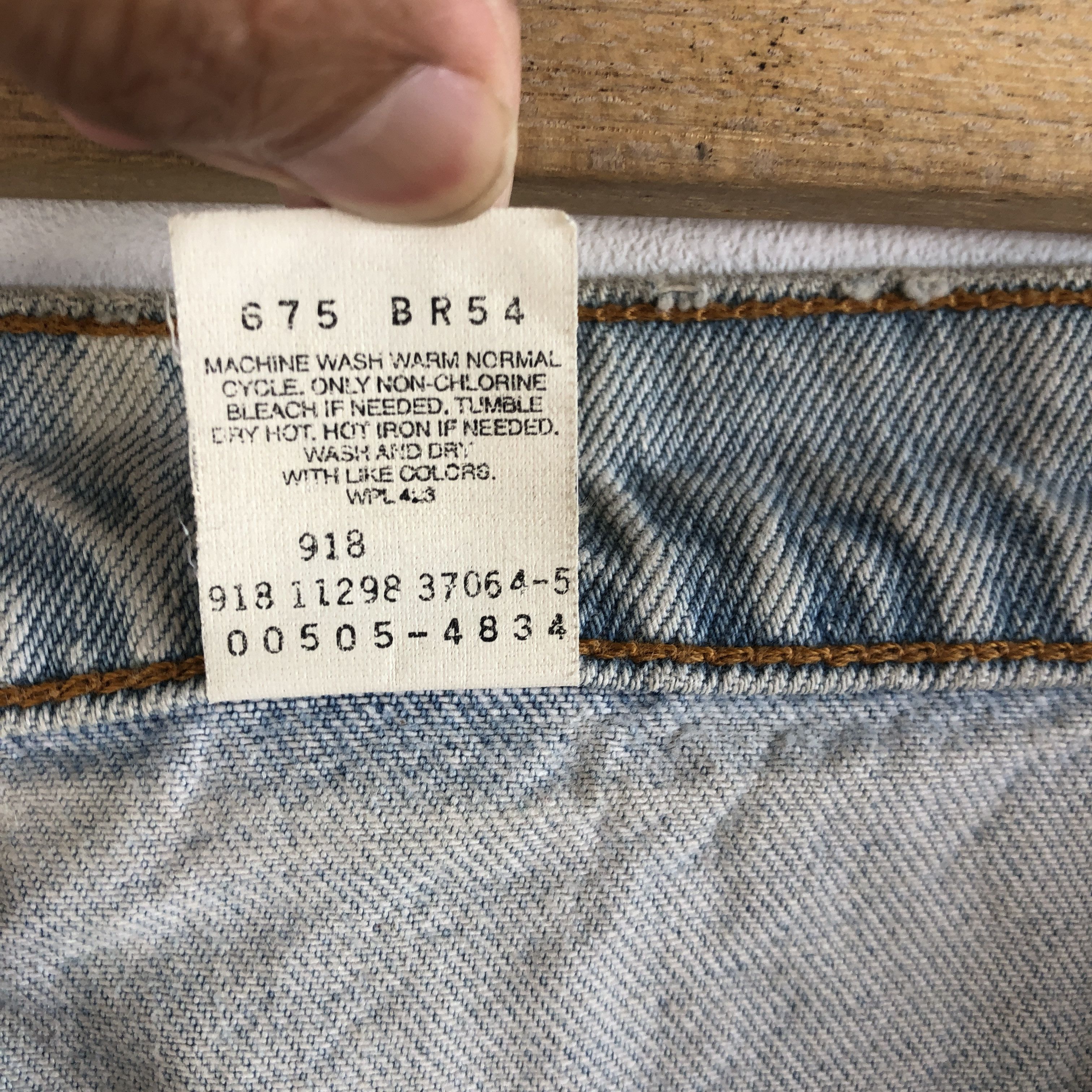 Levi's Vintage Levis Jeans Light Wash Levi's 505 Denim Pants Size US 32 / EU 48 - 10 Thumbnail