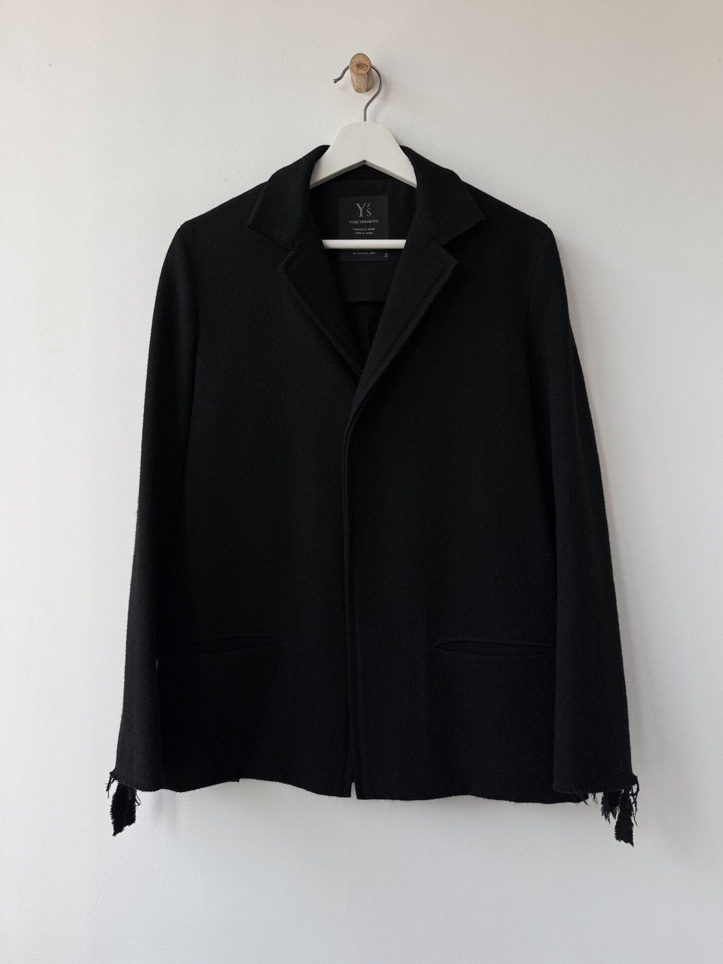 Yohji Yamamoto yohji yamamoto y's minimalist wool coat Size US M / EU 48-50 / 2 - 1 Thumbnail