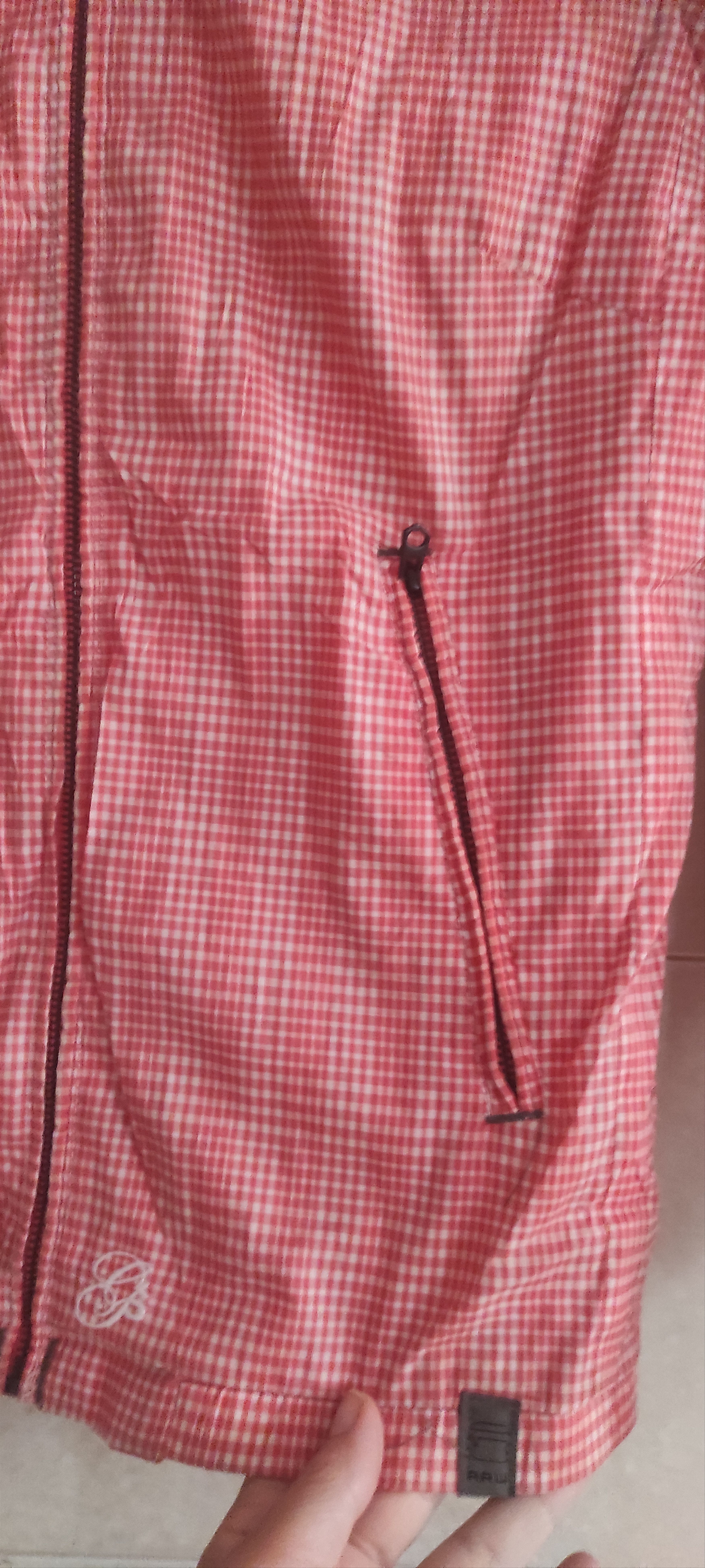 G-Star G-Star RAW Denim Women's Red Check Stripe Summer Jacket Size S / US 4 / IT 40 - 13 Thumbnail