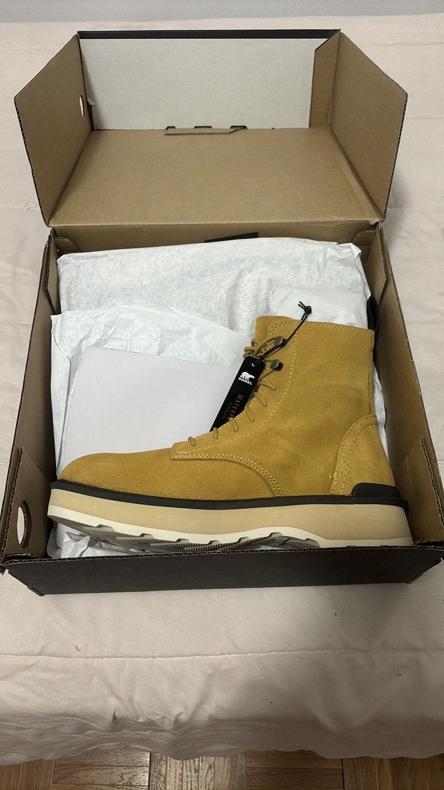 SOREL Hi Line Lace Boots Size US 9 / IT 39 - 1 Thumbnail